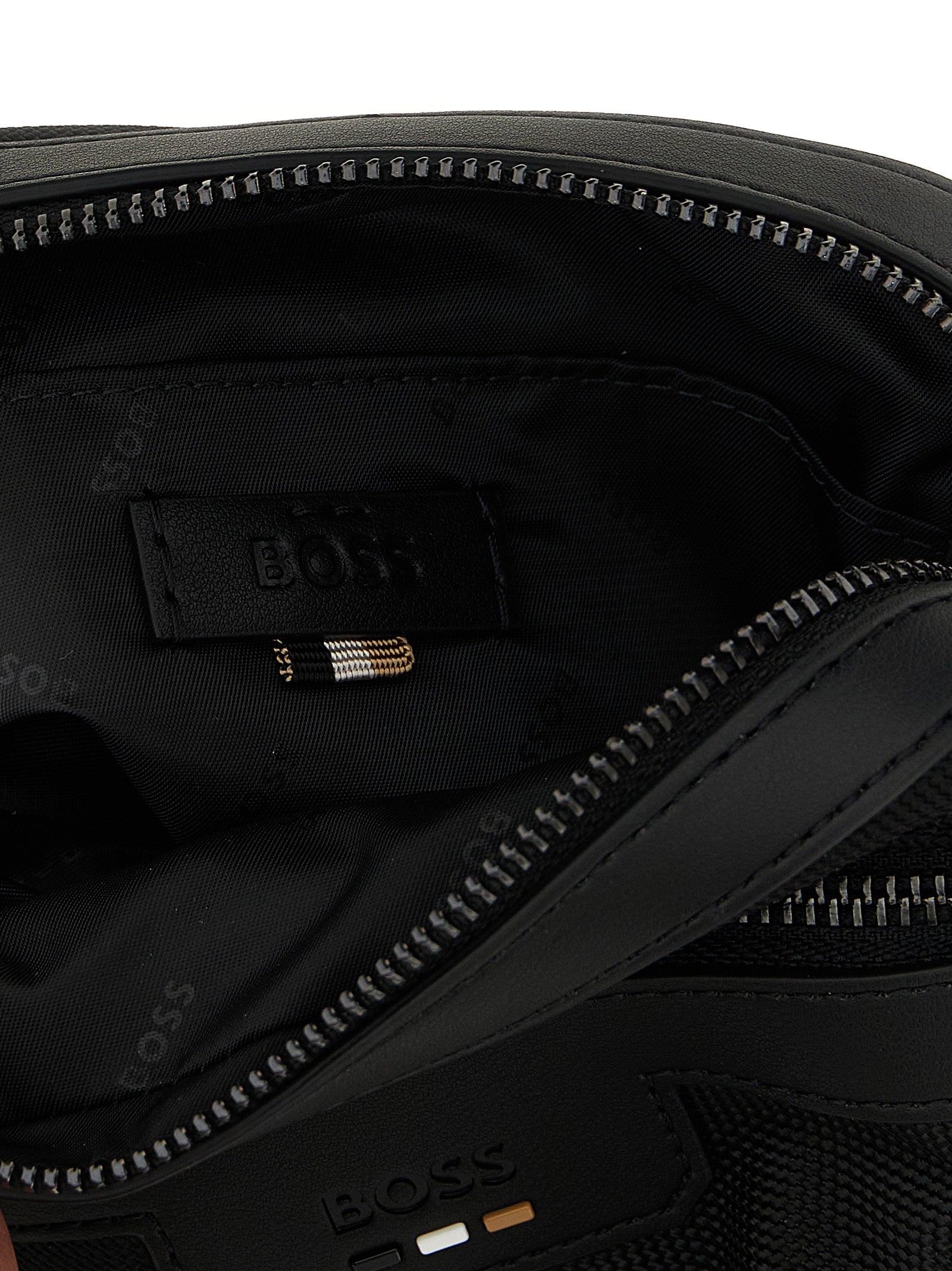 Hugo Boss Ray Crossbody Tas Zwart Honeycomb-4
