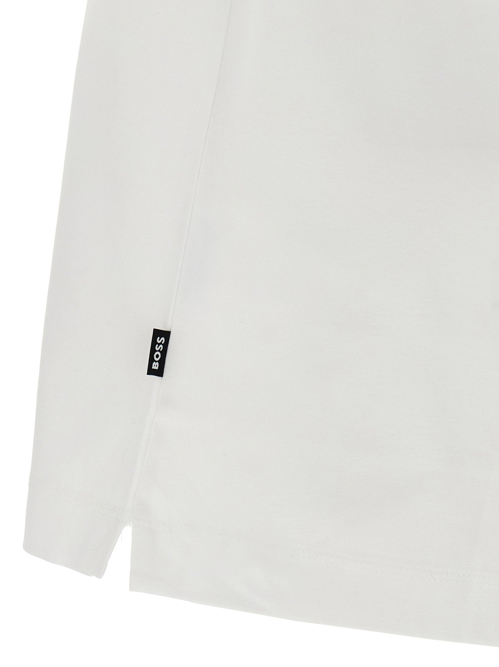 BOSS Taut 81 Back Print T-Shirt White-thumbmail-4