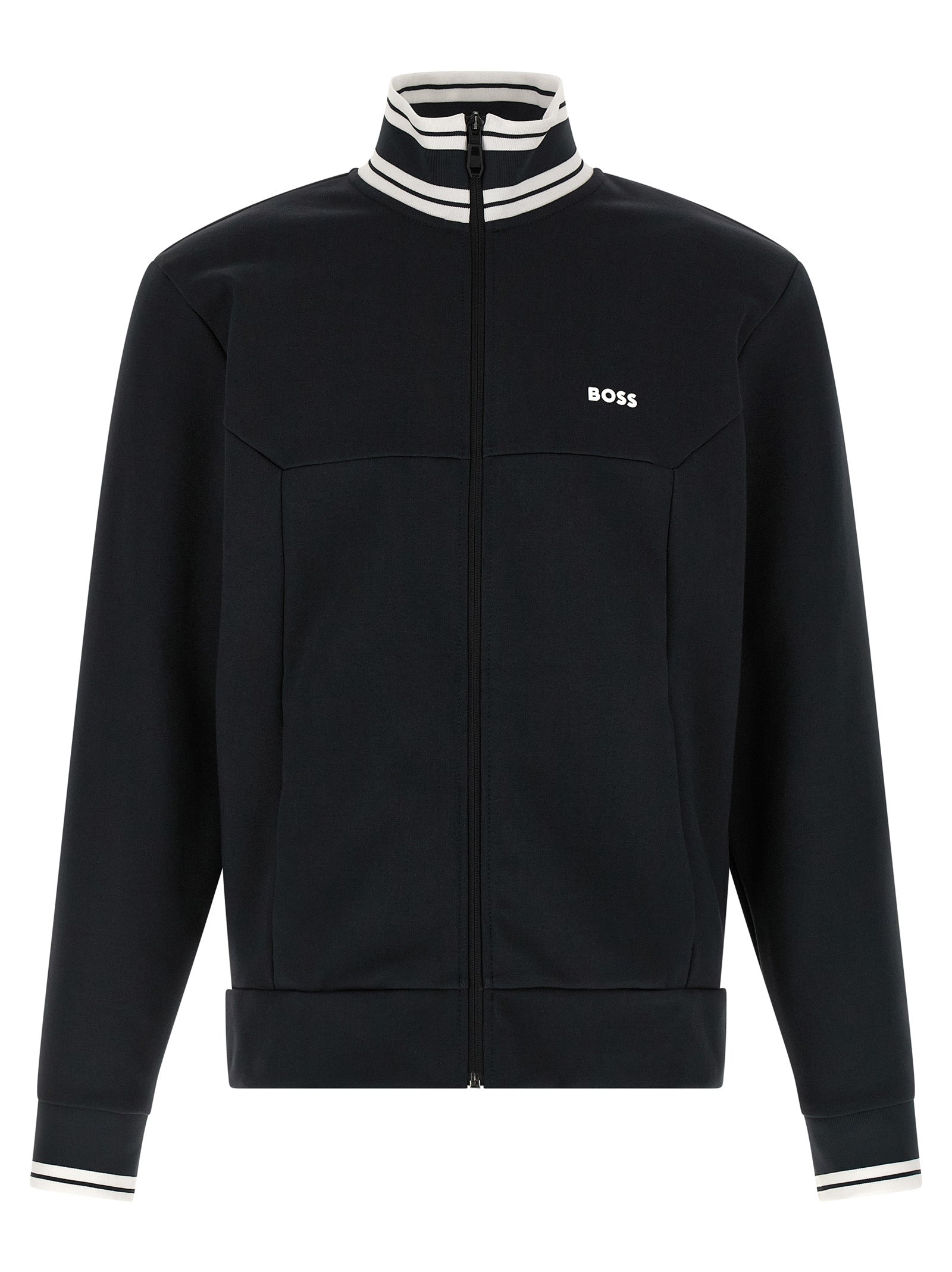BOSS FZ Zone Zip-Up Sweatshirt Black