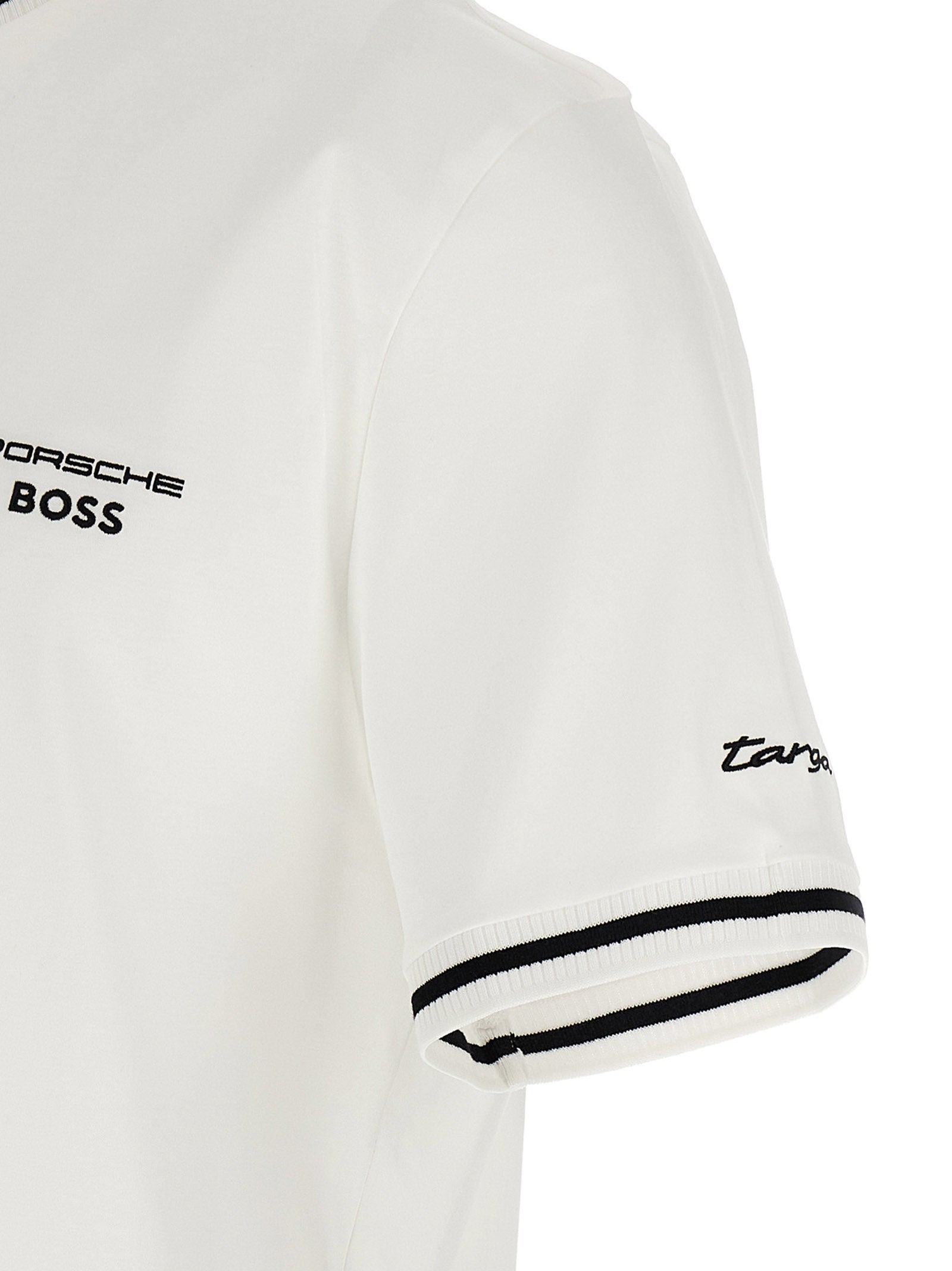 Hugo Boss Porsche x BOSS C-Taut 197 Cotton T-shirt White-thumbmail-5