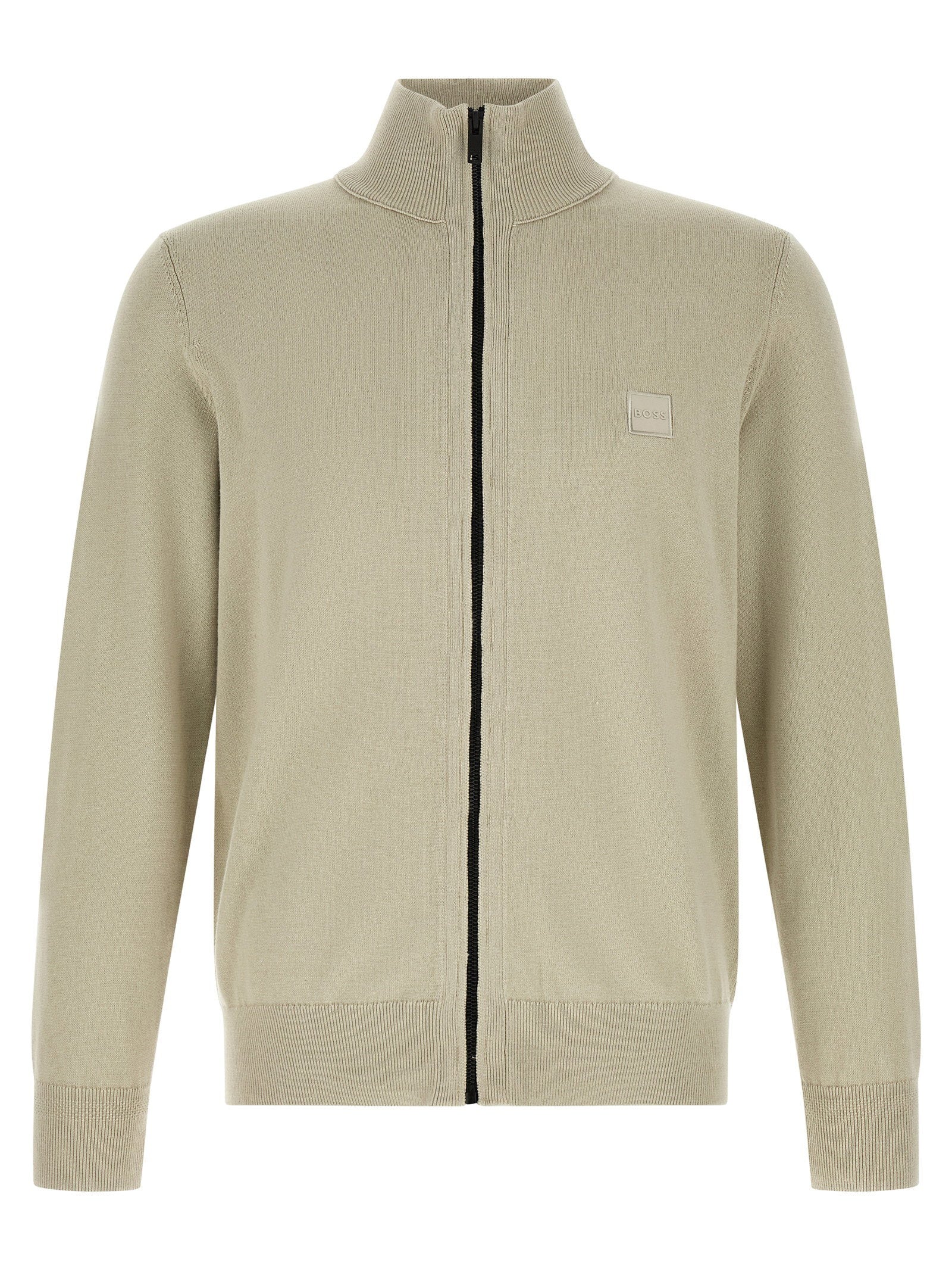 Hugo Boss Kanozip_S Vest Zand Topwear Hugo Boss