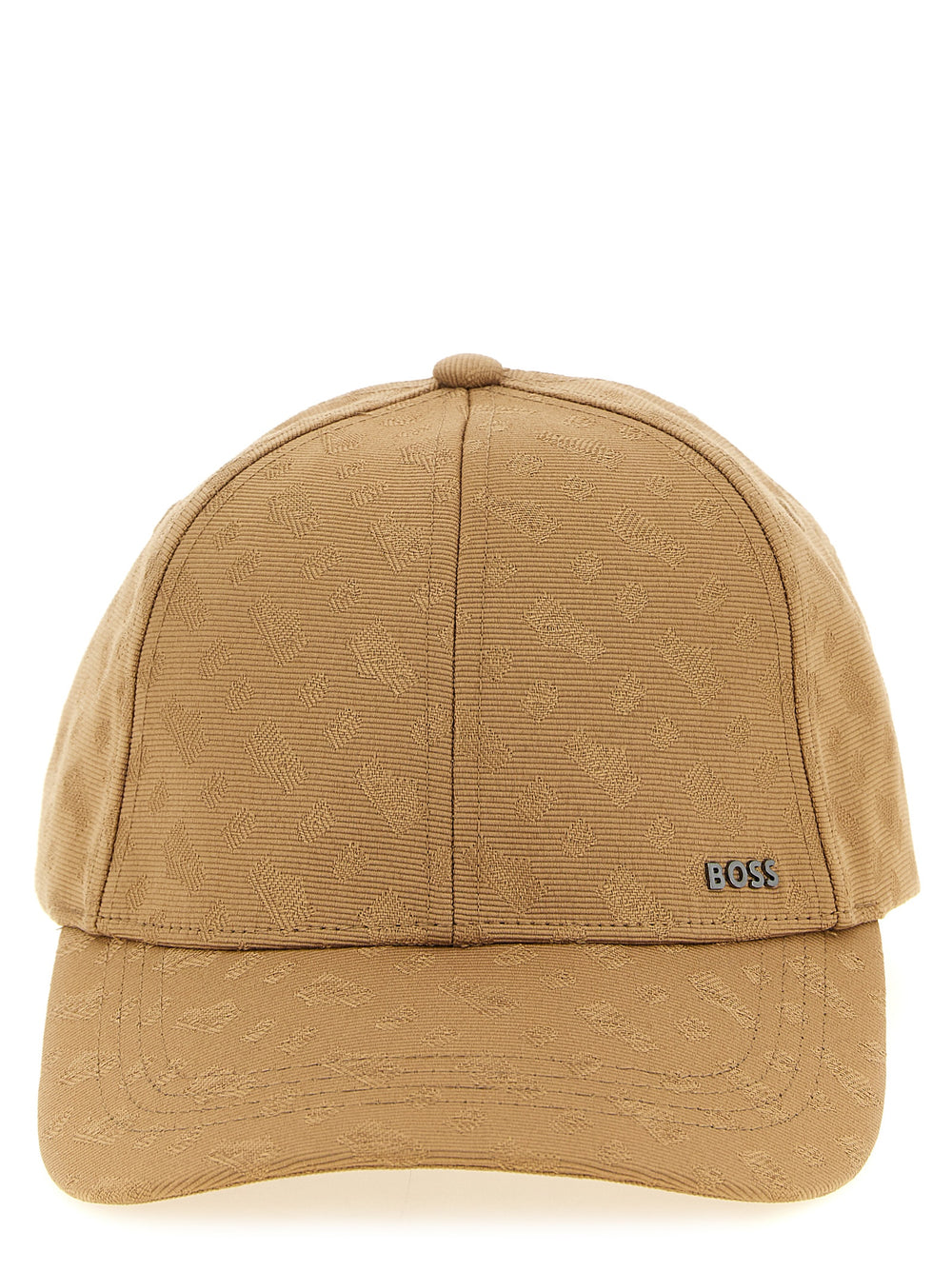 BOSS Zed Monogram Cap Beige Scarves Hats & Gloves Hugo Boss