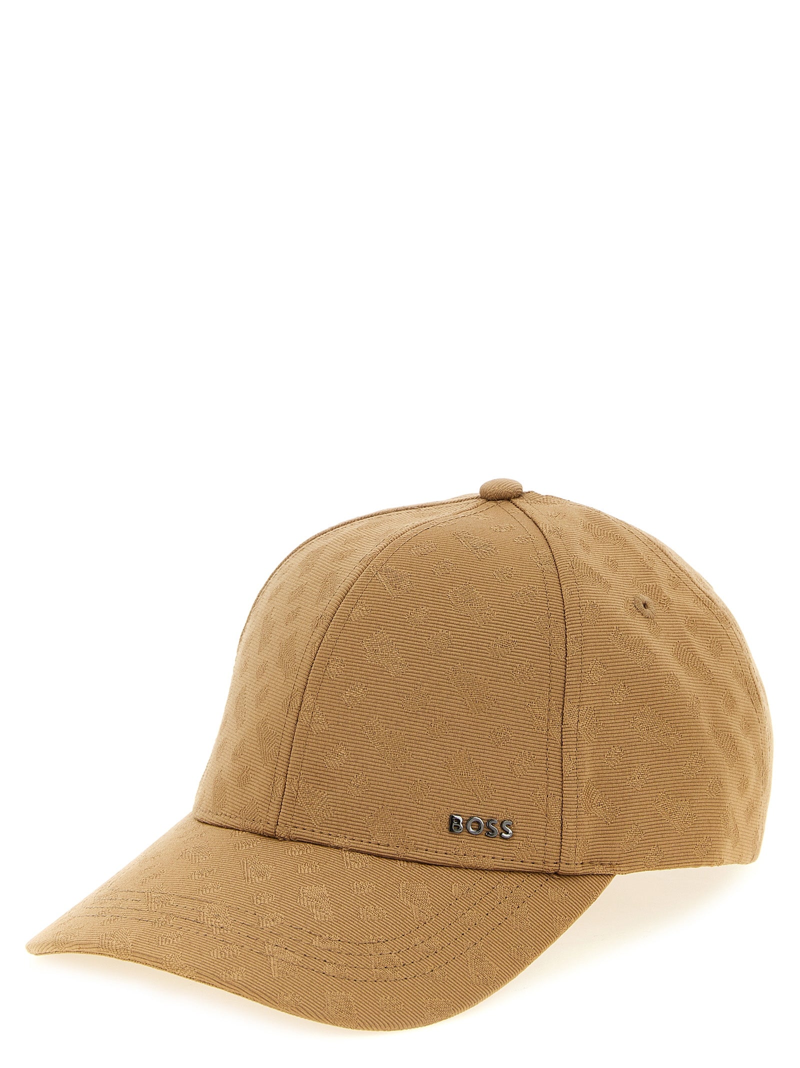 BOSS Zed Monogram Cap Beige-thumbmail-2
