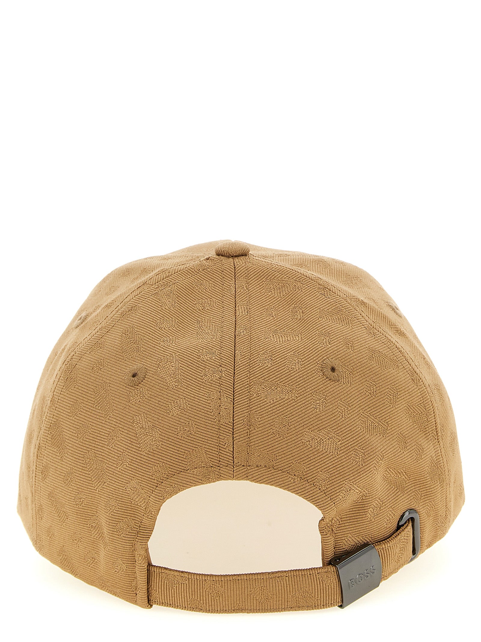 BOSS Zed Monogram Cap Beige-thumbmail-3