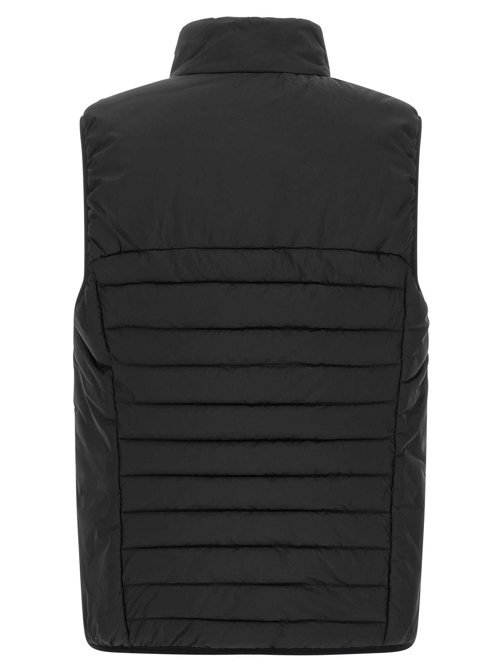 Hugo Boss Urbanex bodywarmer zwart, zijaanzicht