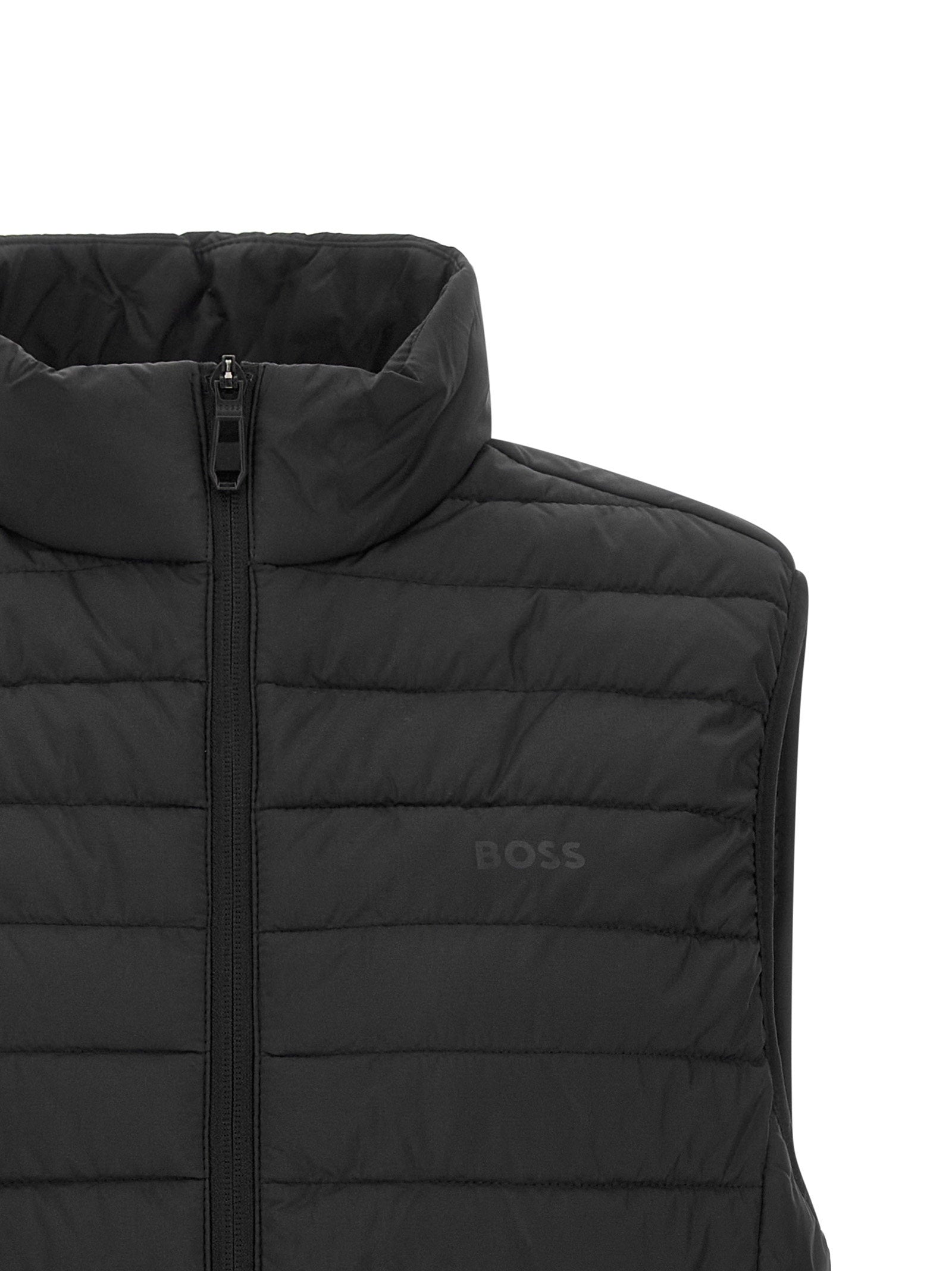 Hugo Boss Urbanex bodywarmer zwart, achteraanzicht