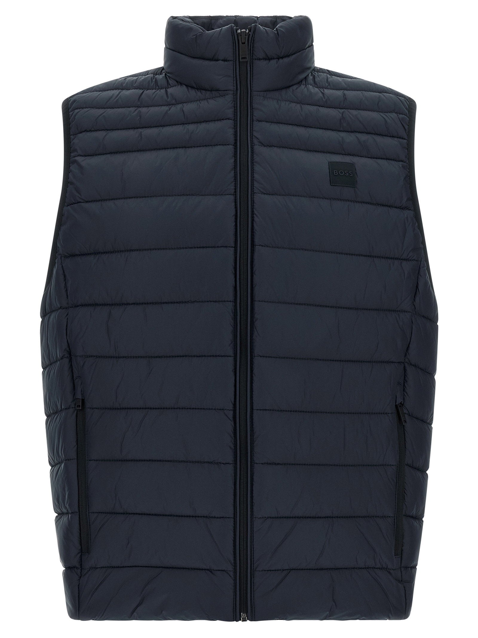 Hugo Boss Gewatteerd Bodywarmer Donkerblauw Vests Hugo Boss