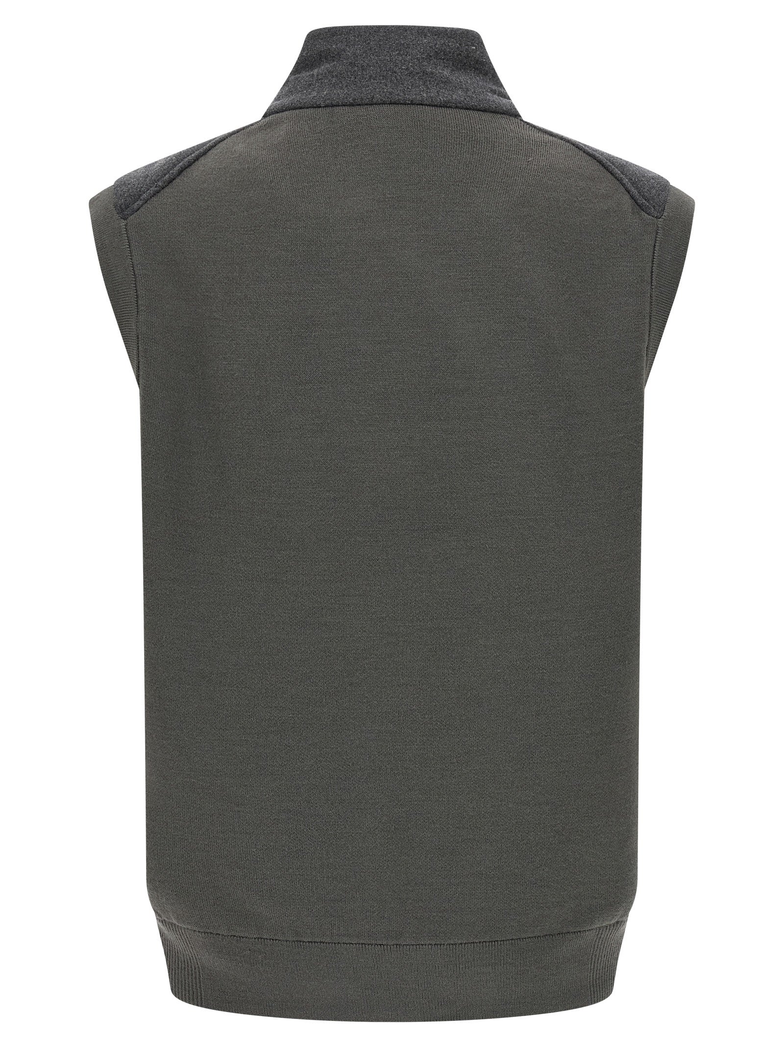 Hugo Boss Heflono Virgin Wool Vest Grey