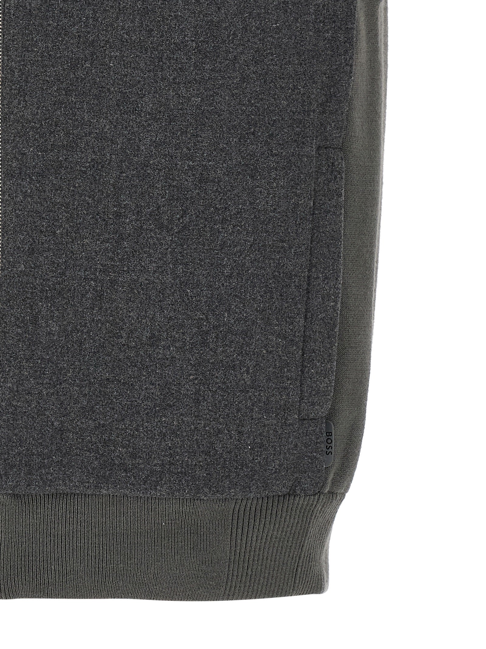 Hugo Boss Heflono Virgin Wool Vest Grey-4