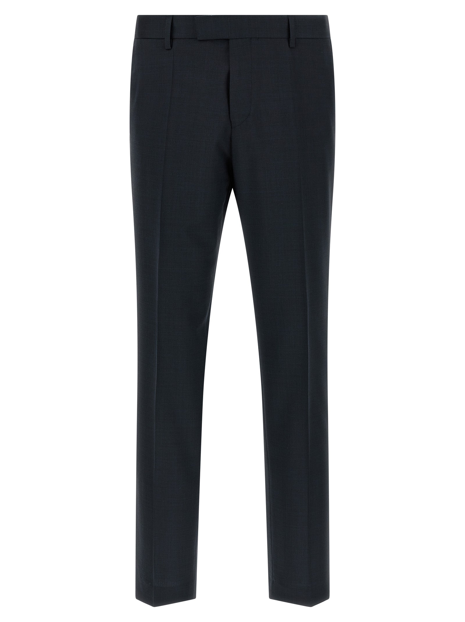 Hugo Boss Huge Marzotto Virgin Wool Suit Navy-4