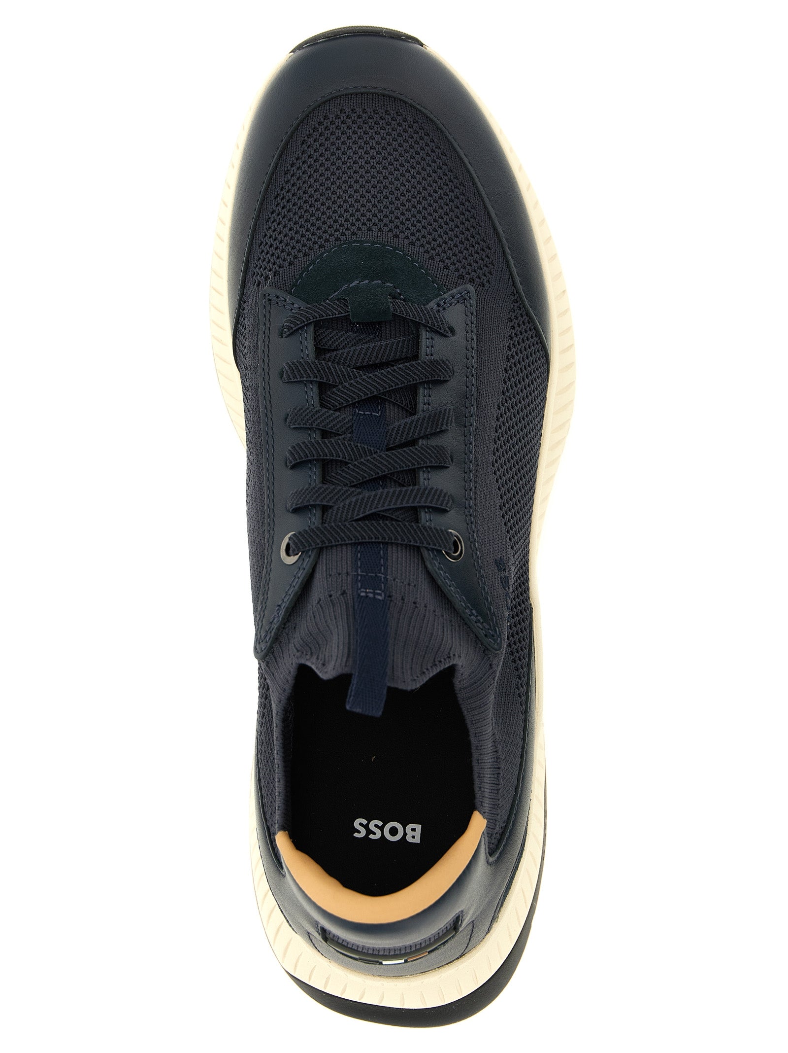 BOSS TTNM EVO Trainers with Knitted Uppers Navy-thumbmail-4