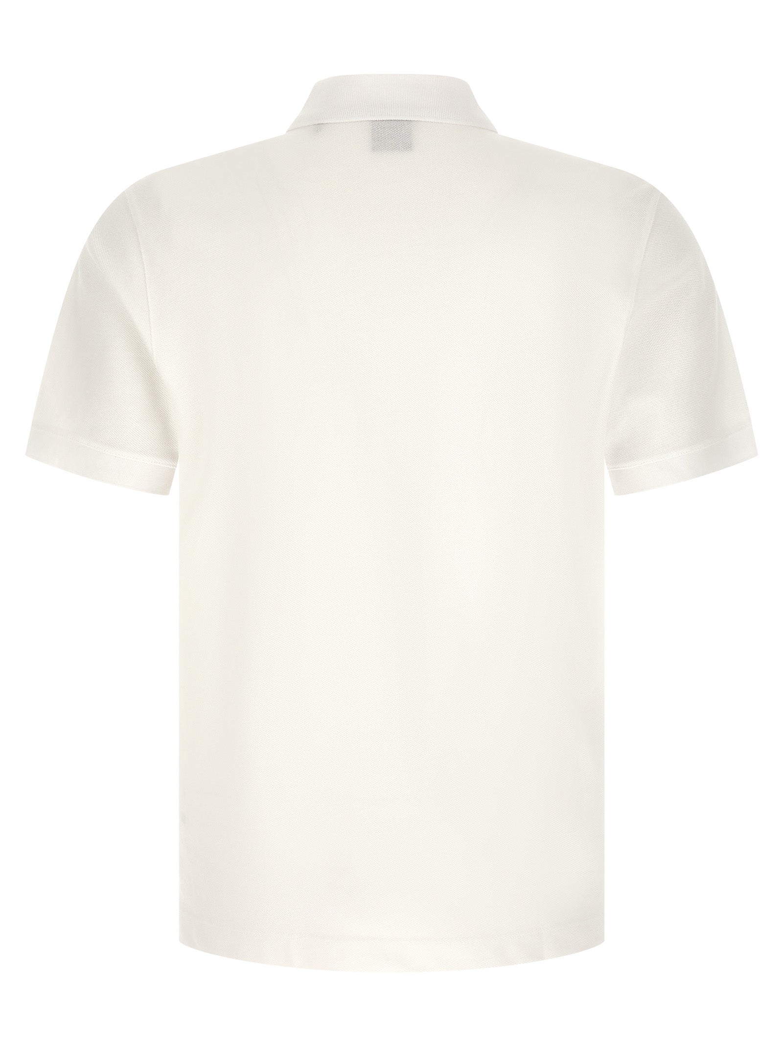 BOSS Pallas Polo Shirt in Cotton Piqué White-thumbmail-2