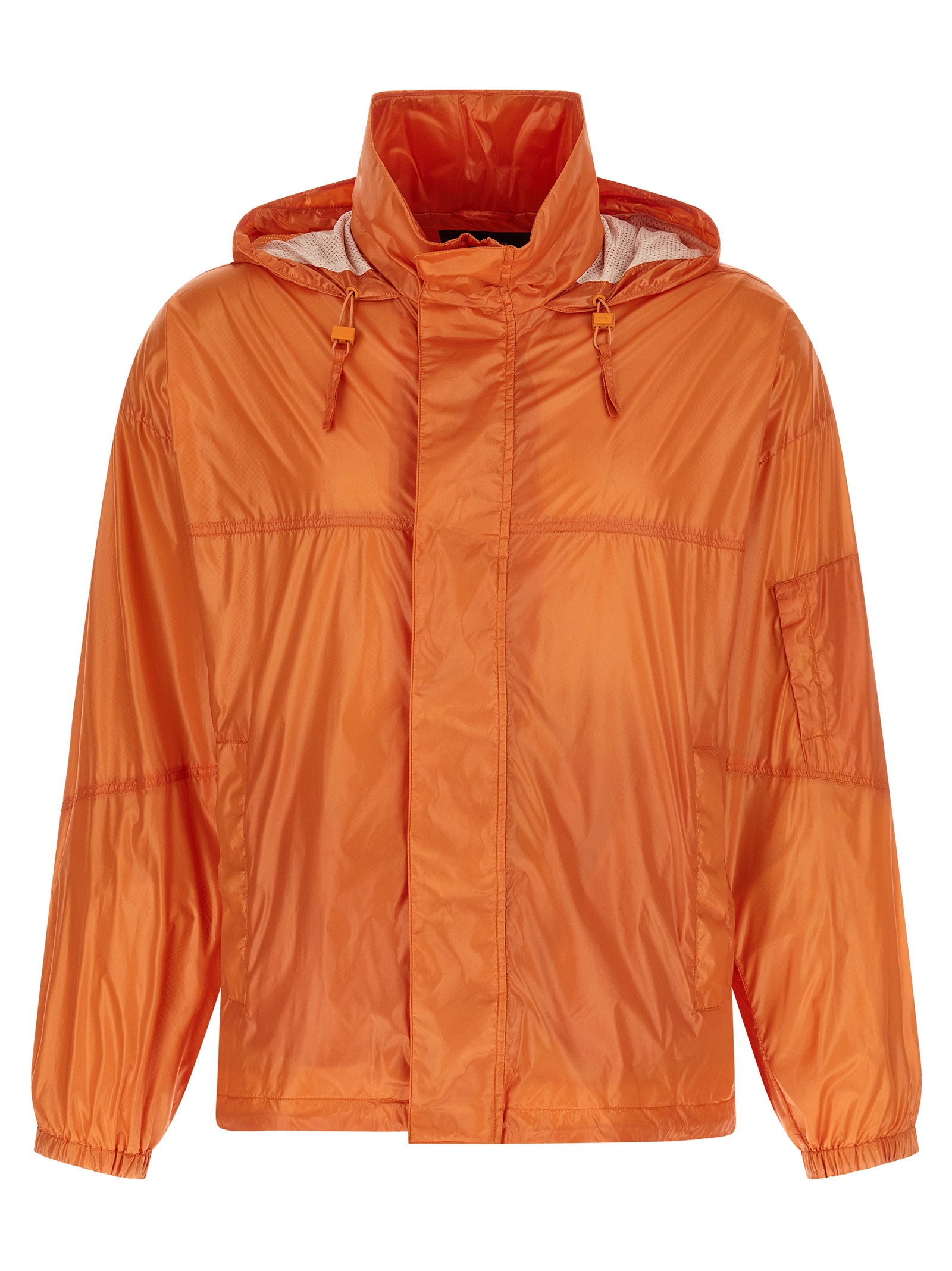 BOSS C-Corle Reversible Water-Repellent Quilted Jacket Orange