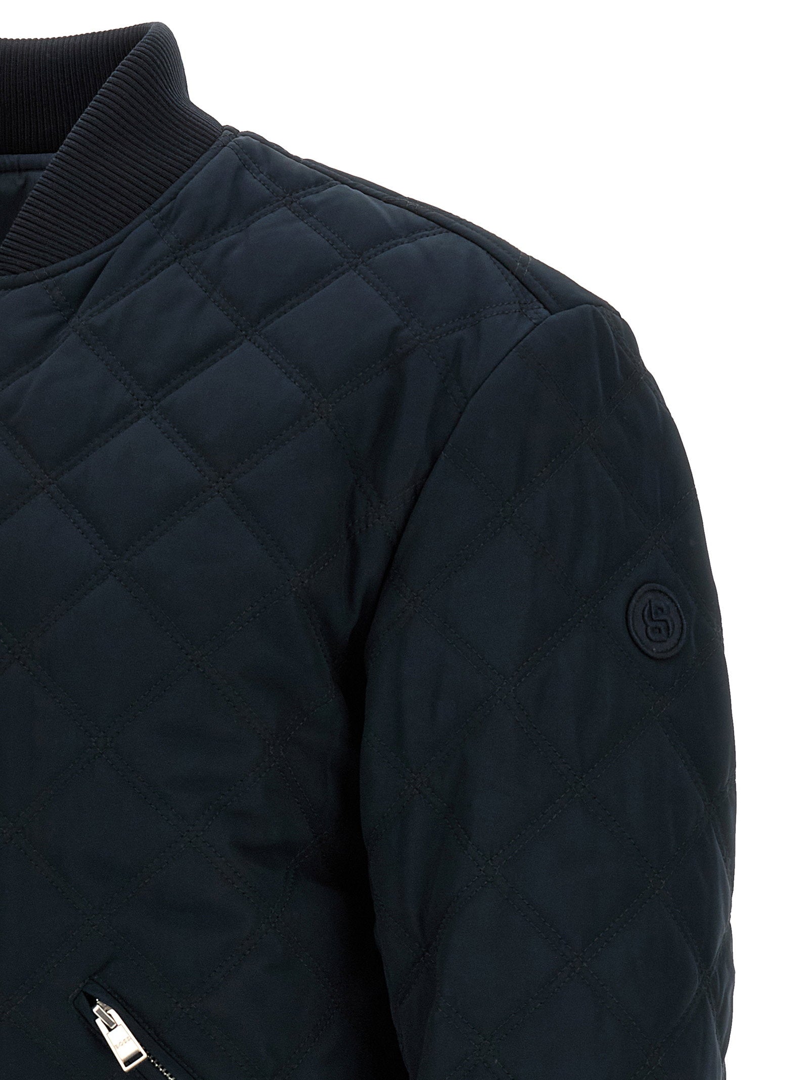 BOSS C-Corle Reversibele Gewatteerde Tussenjas Oranje-thumbmail-5