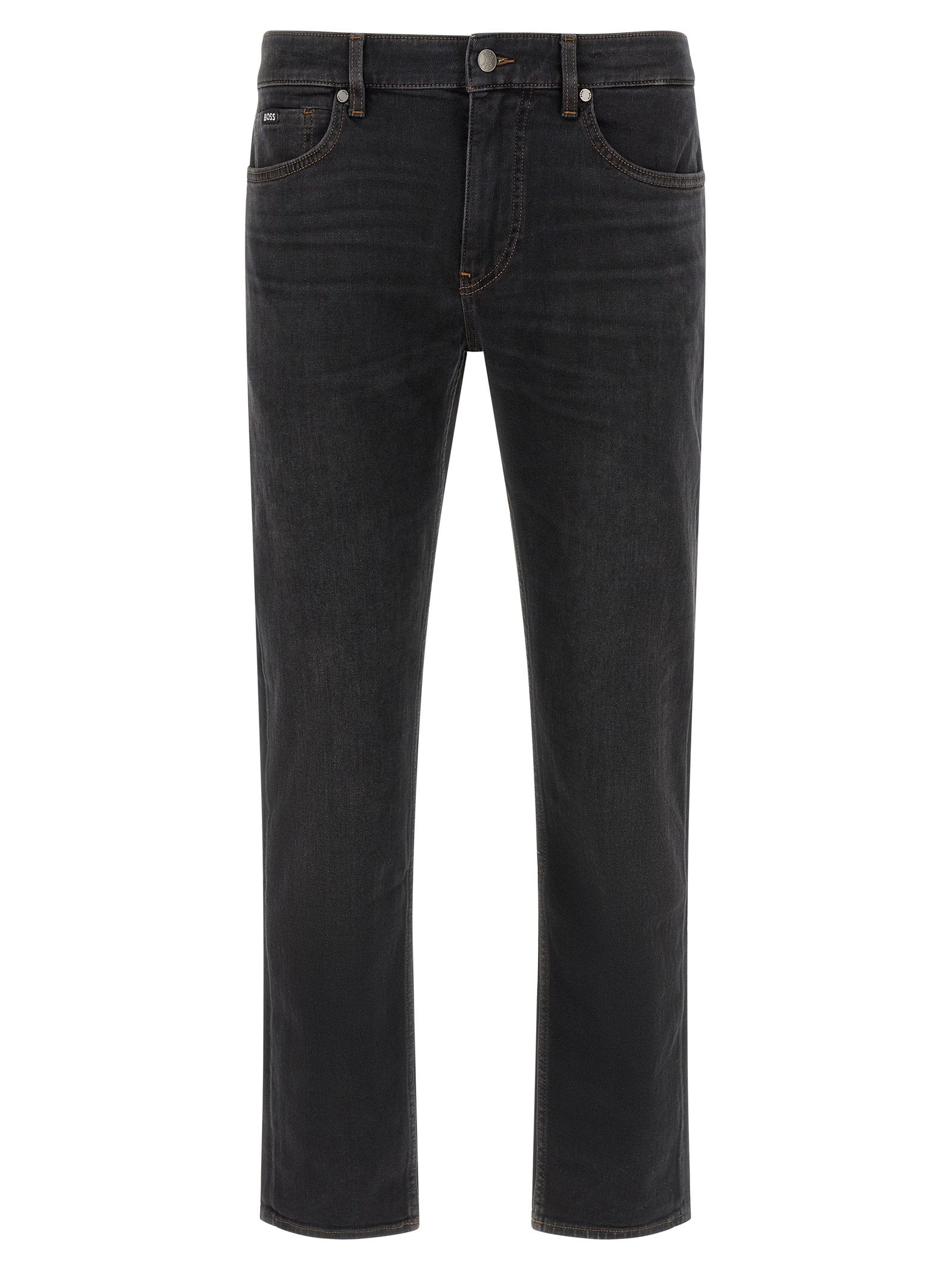 Hugo Boss H-Delaware Slim Jeans Zwart Jeans Hugo Boss