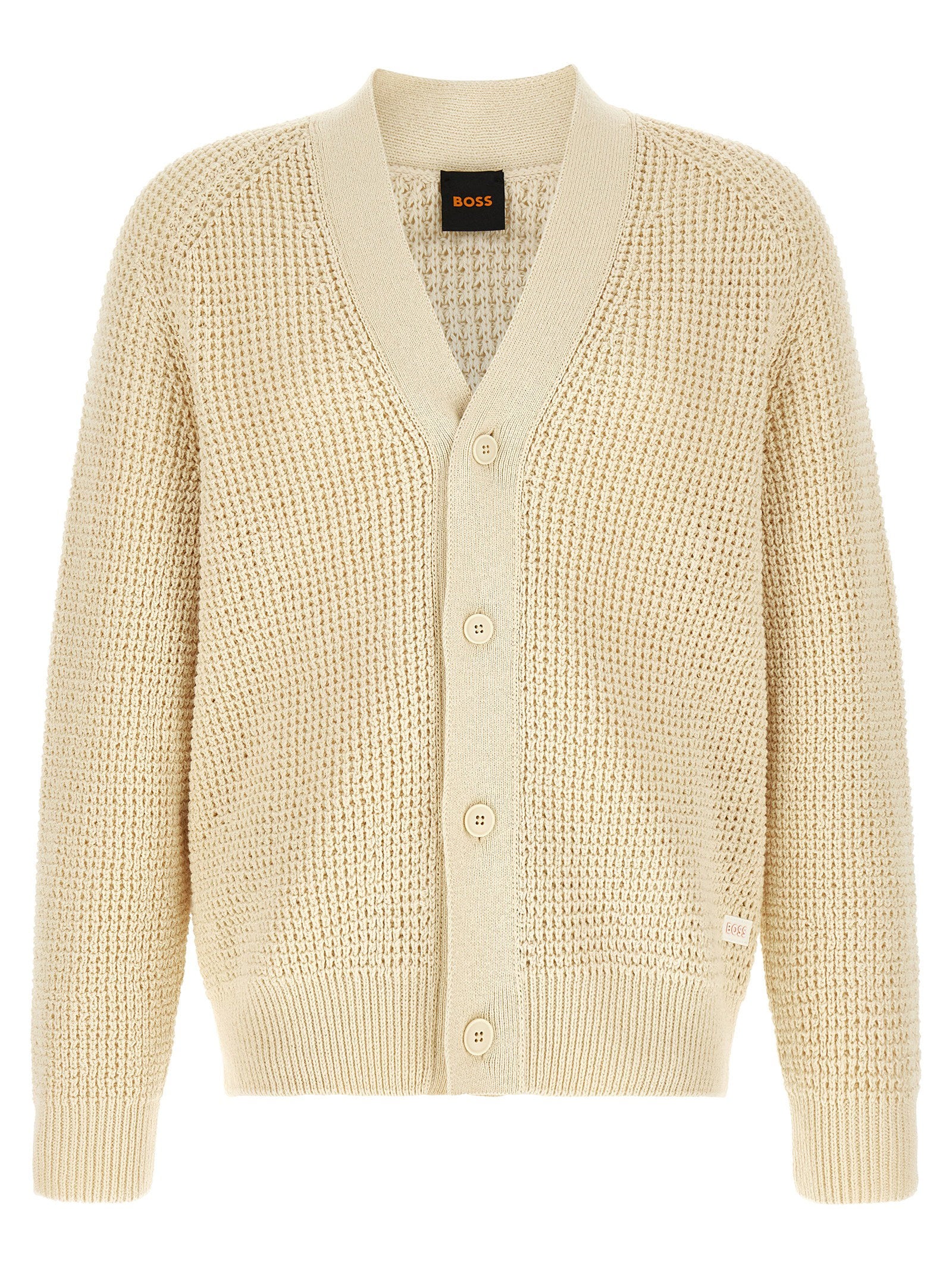 Hugo Boss vest met wafelstructuur, vooraanzicht