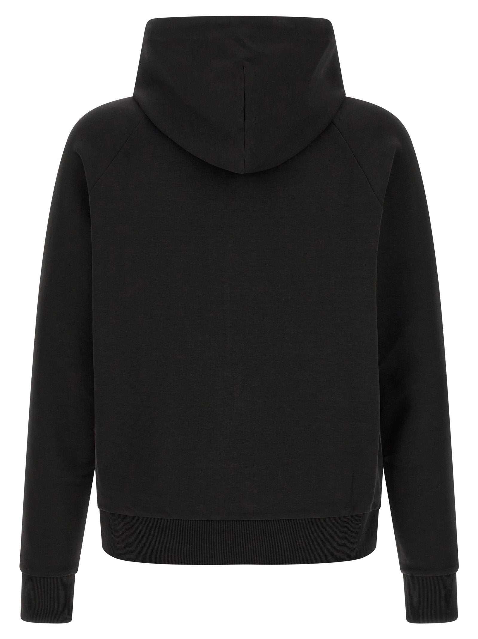 Zwarte Hugo Boss hoodie met capuchon en trekkoord