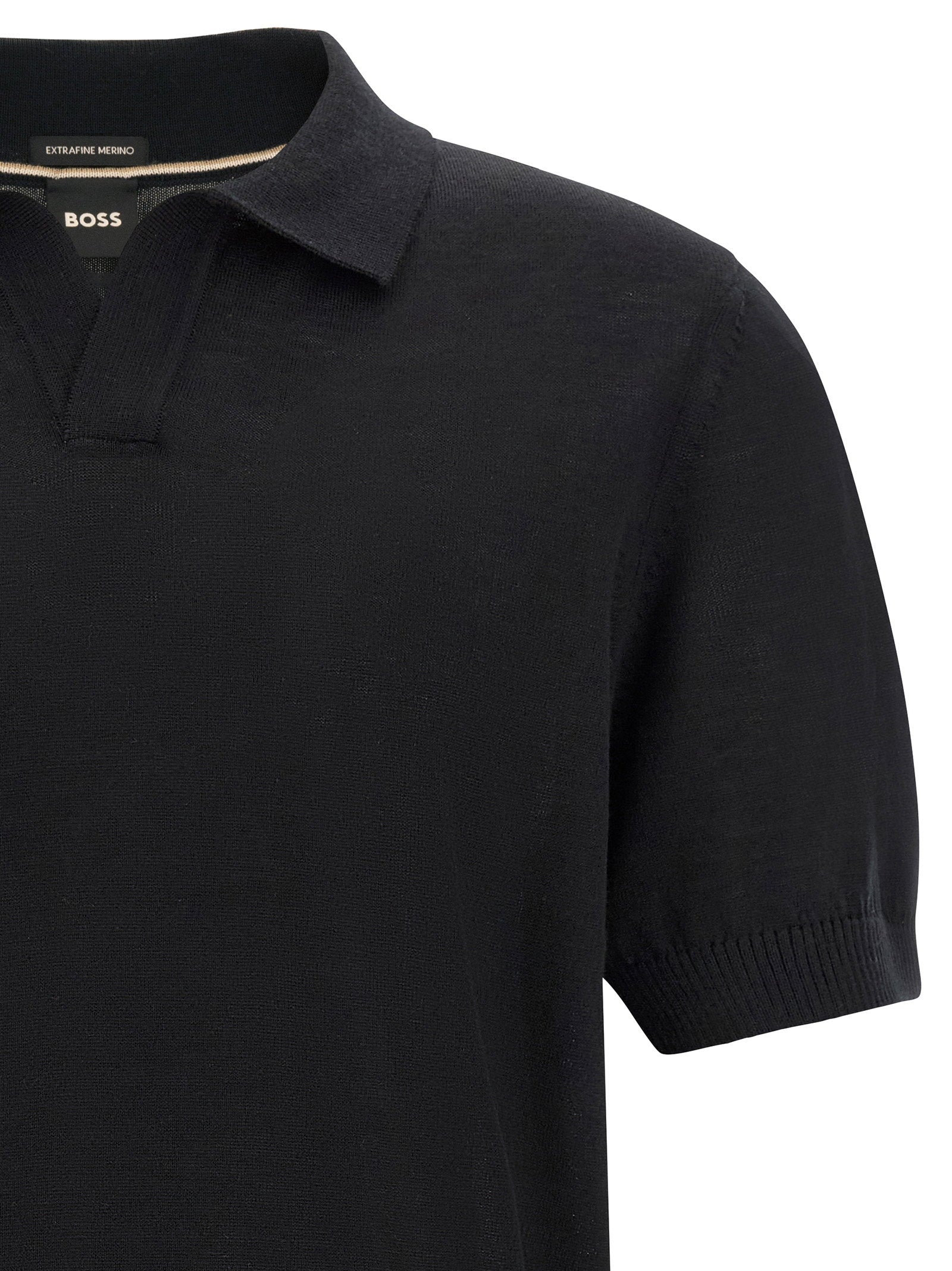 Hugo Boss H-Lantoni Polo Zwart Shirts Hugo Boss
