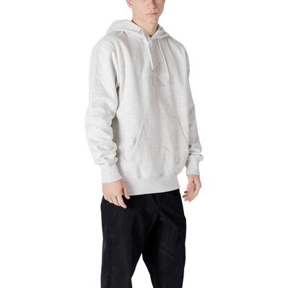 Calvin Klein Jeans Gray Cotton Hoody