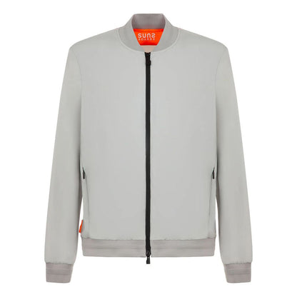 Suns Brown Nylon Men's Stretch Jacket
