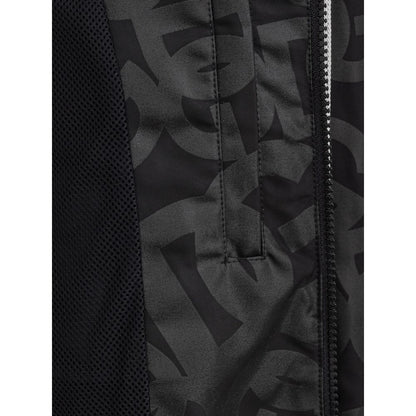 Dolce & Gabbana Black Polyester Jackets & Coat