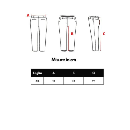 Dolce & Gabbana Red Polyamide Pant