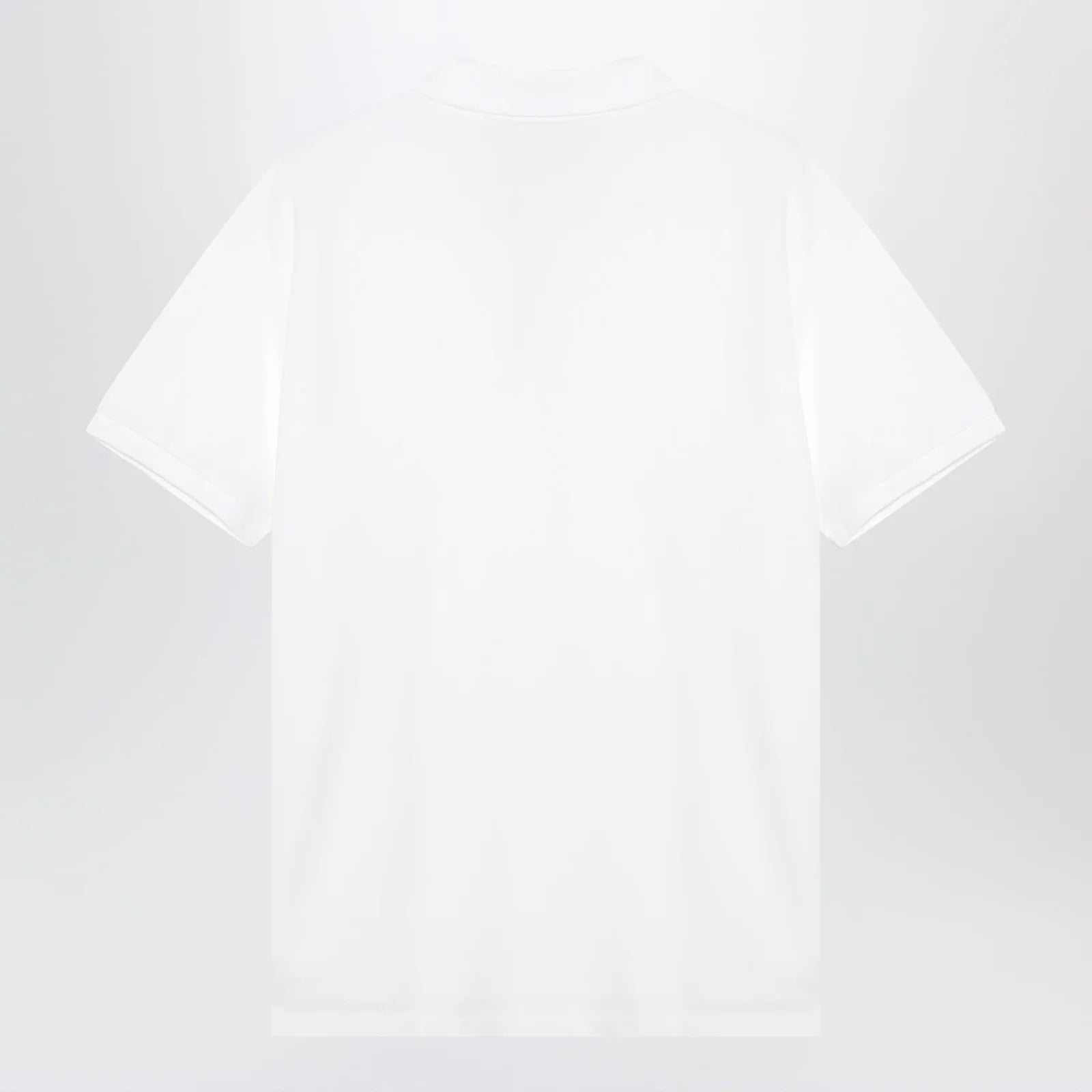 Polo Ralph Lauren Iconic Custom Slim Fit Katoenen Mesh Polo Wit-thumbmail-2