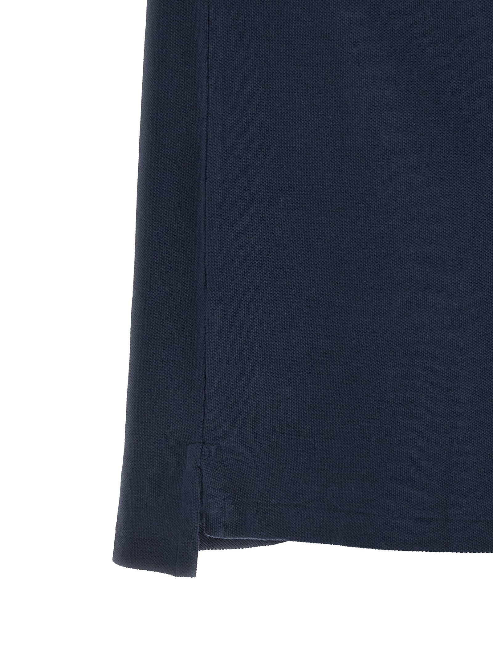 Polo Ralph Lauren Custom Slim Fit Piqué Polo Shirt Navy-thumbmail-4