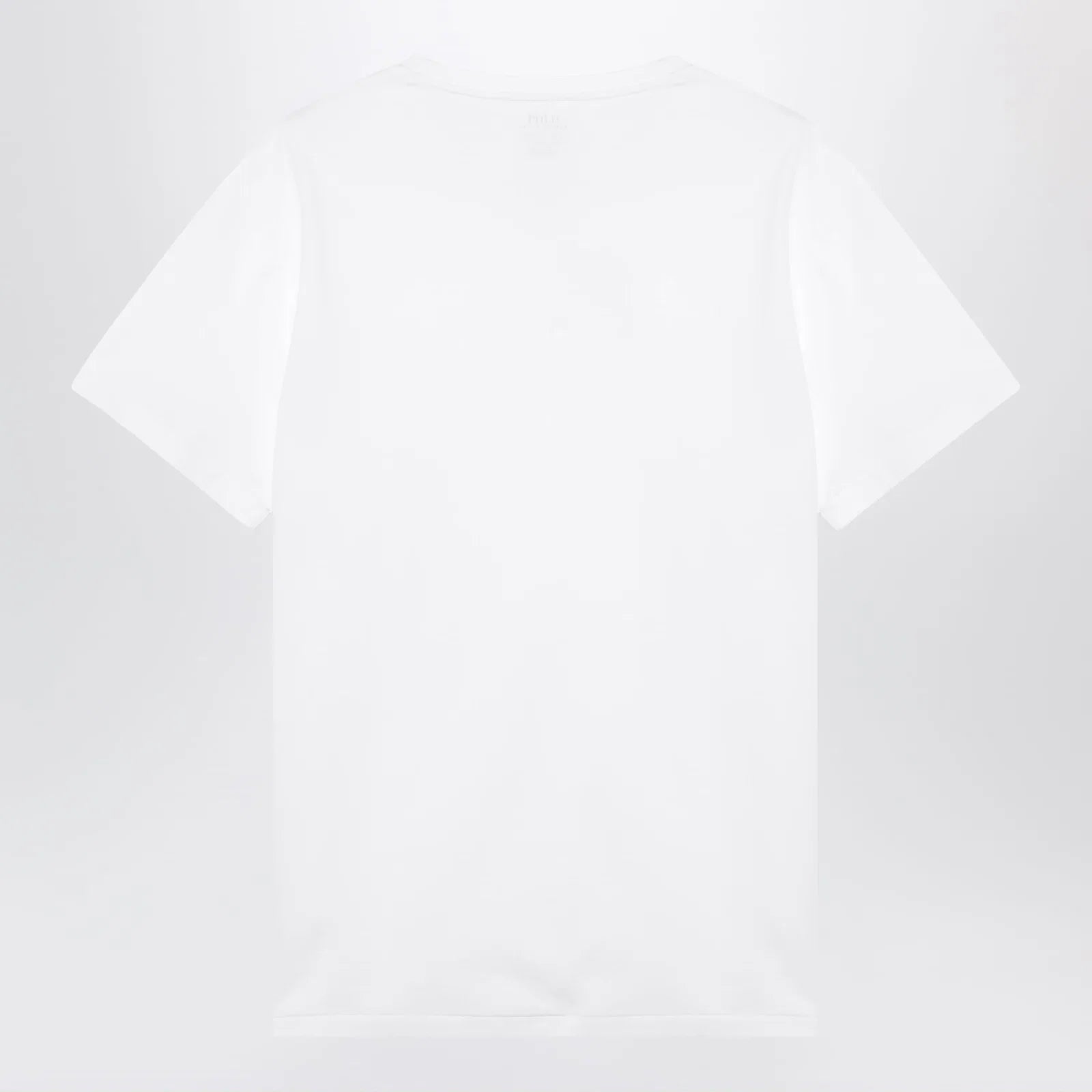 Polo Ralph Lauren T-shirt white in cotton Custom Slim-Fit Topwear Polo Ralph Lauren