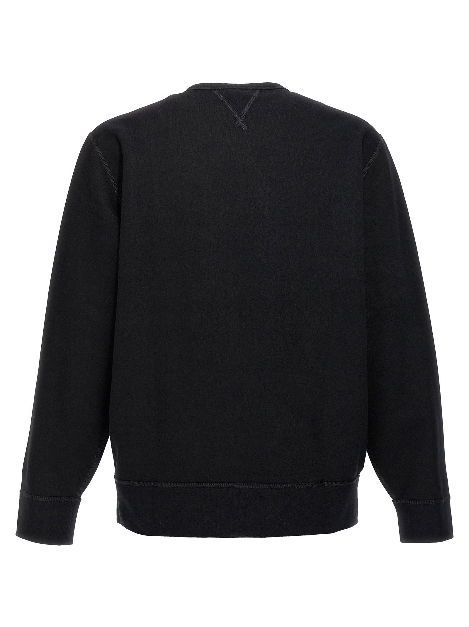 Polo Ralph Lauren La Felpa RL Sweatshirt met Rood Logo Zwart-thumbmail-2