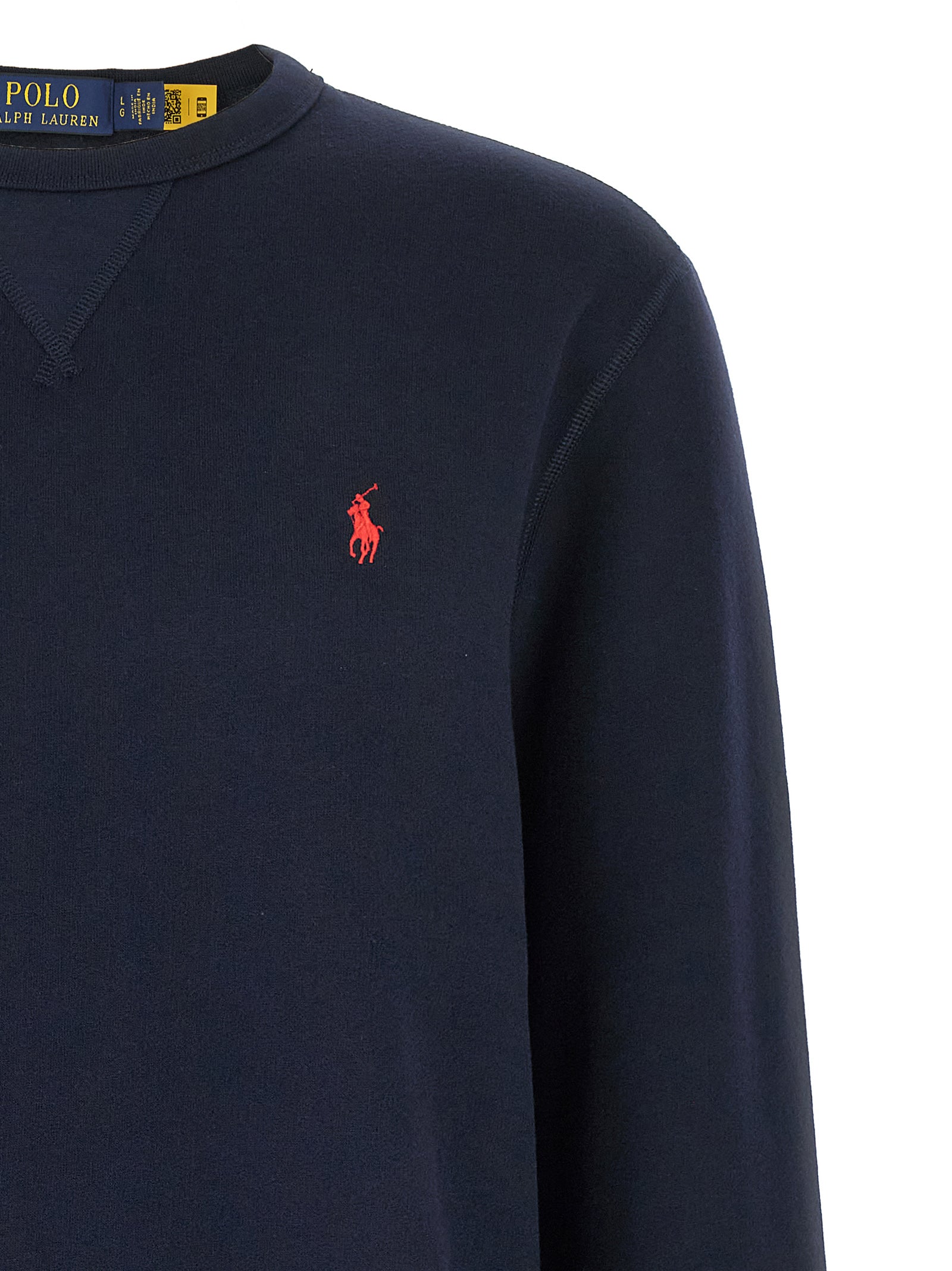 Polo Ralph Lauren RL Fleece Logo Sweatshirt Navy-thumbmail-3