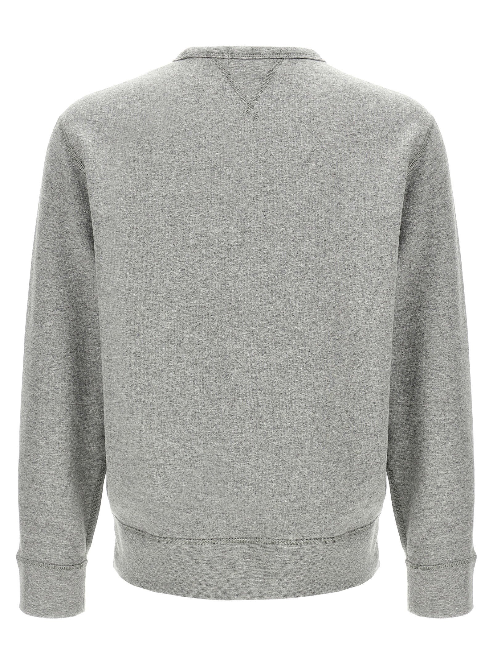Polo Ralph Lauren La Felpa RL Sweatshirt Grijs Gemêleerd-thumbmail-2