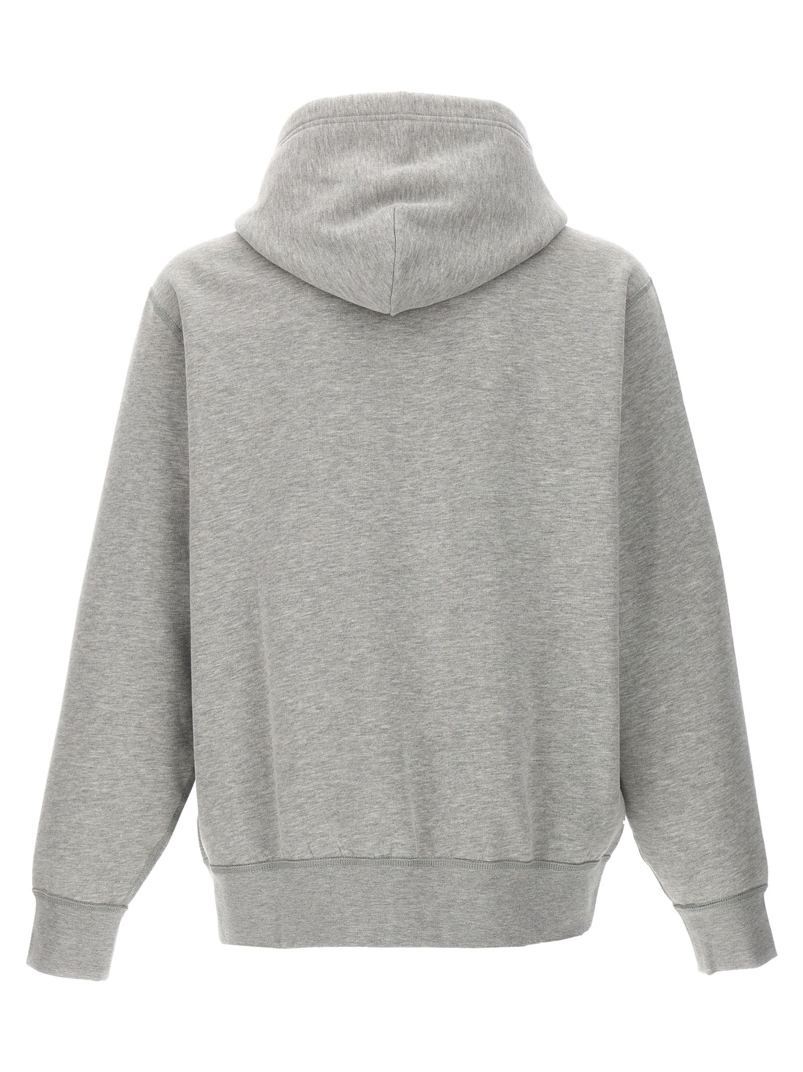 Polo Ralph Lauren Cotton Fleece Logo Hoodie Grey-thumbmail-2