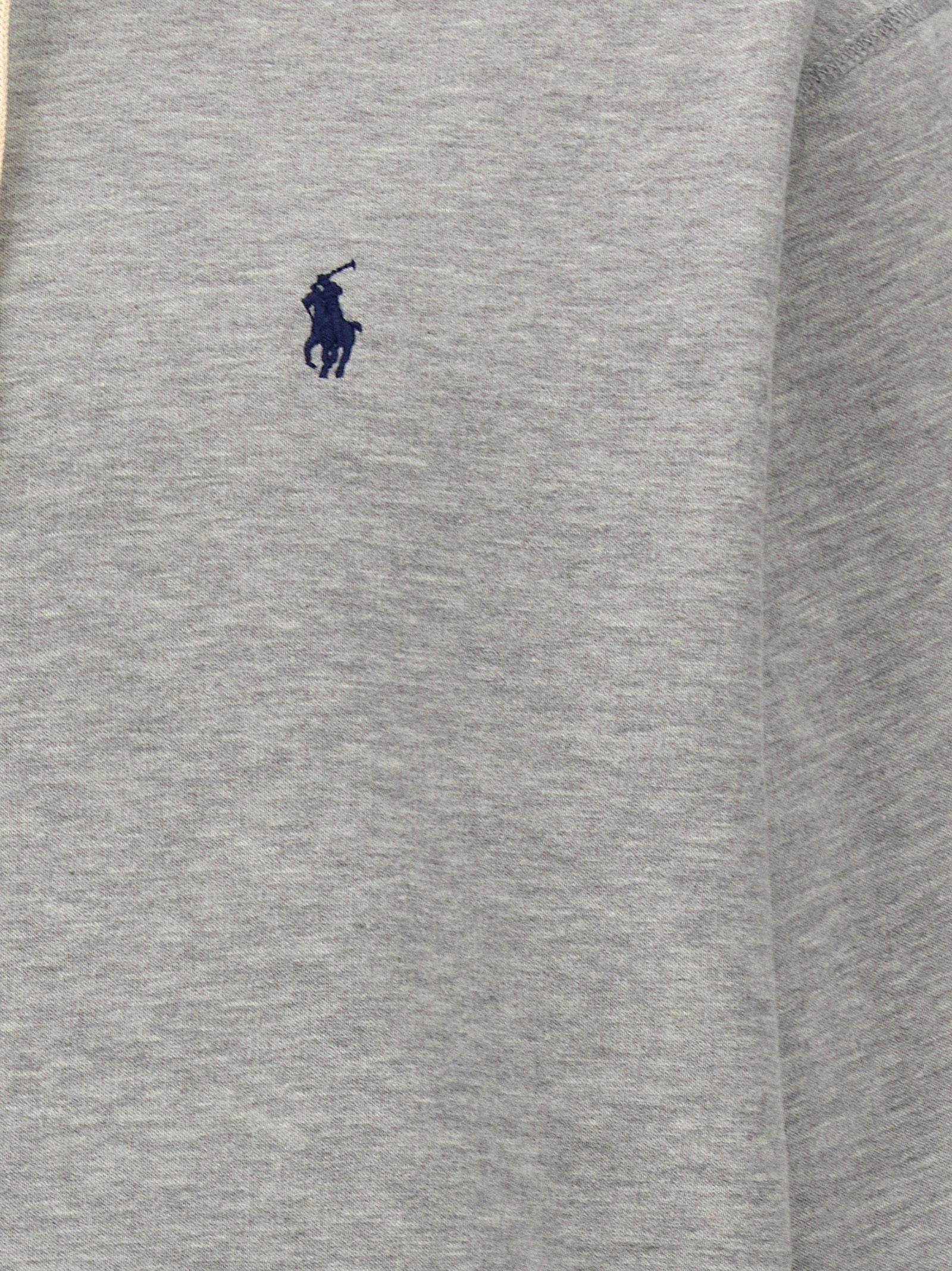 Polo Ralph Lauren Cotton Fleece Logo Hoodie Grey-thumbmail-4
