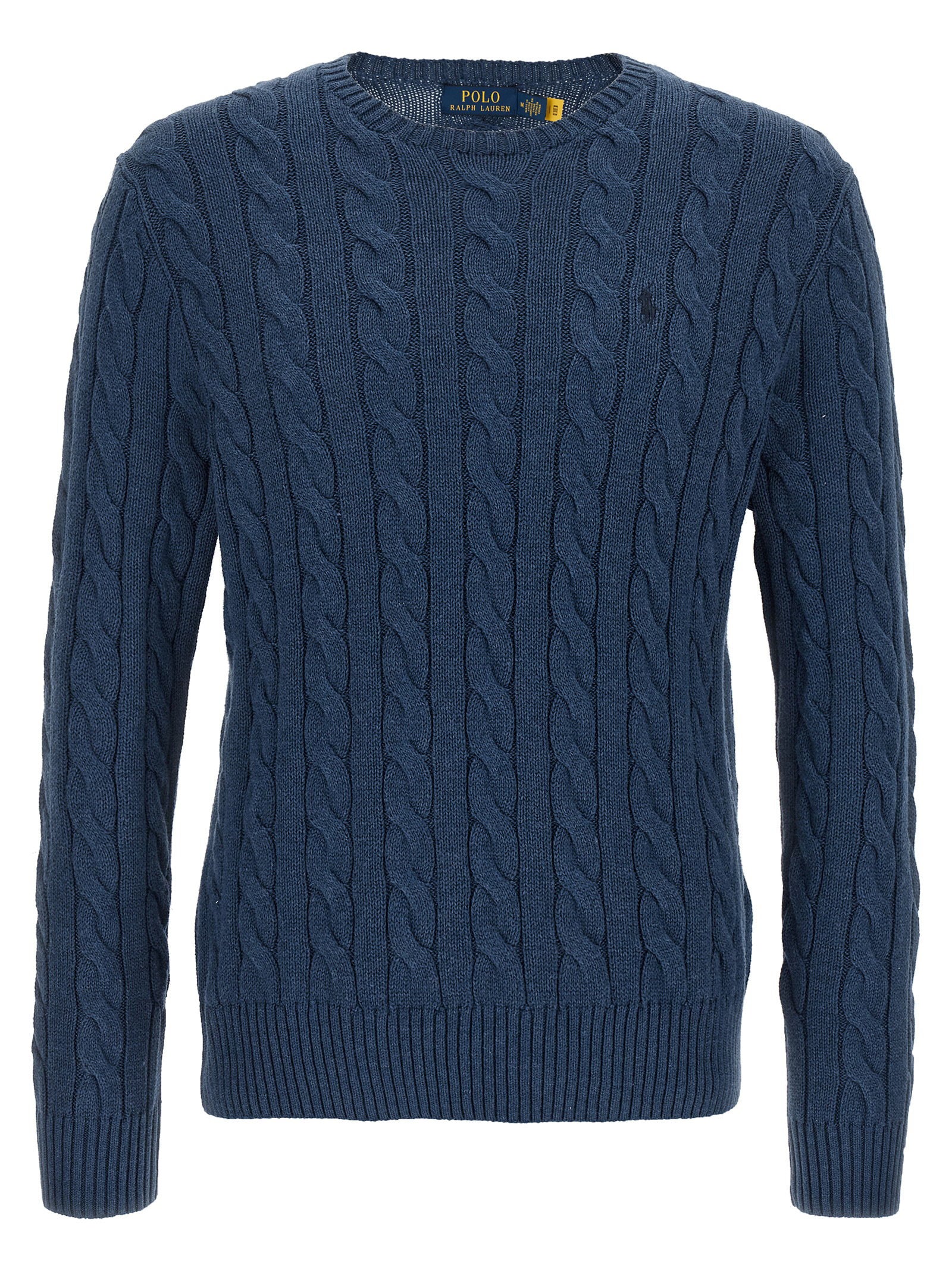 Polo Ralph Lauren Kabeltrui Katoen Marineblauw