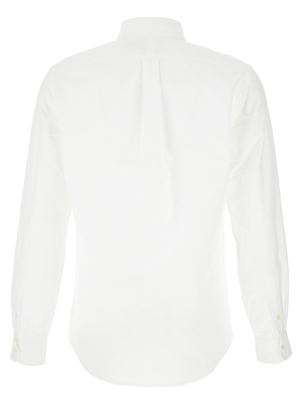 Polo Ralph Lauren Custom Fit Oxford Overhemd Wit-thumbmail-2