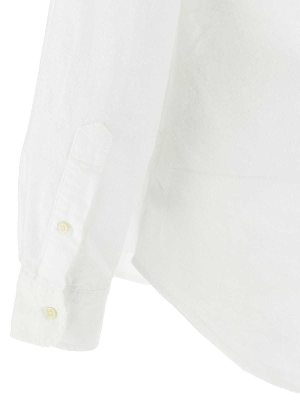Polo Ralph Lauren Custom Fit Oxford Overhemd Wit-thumbmail-4