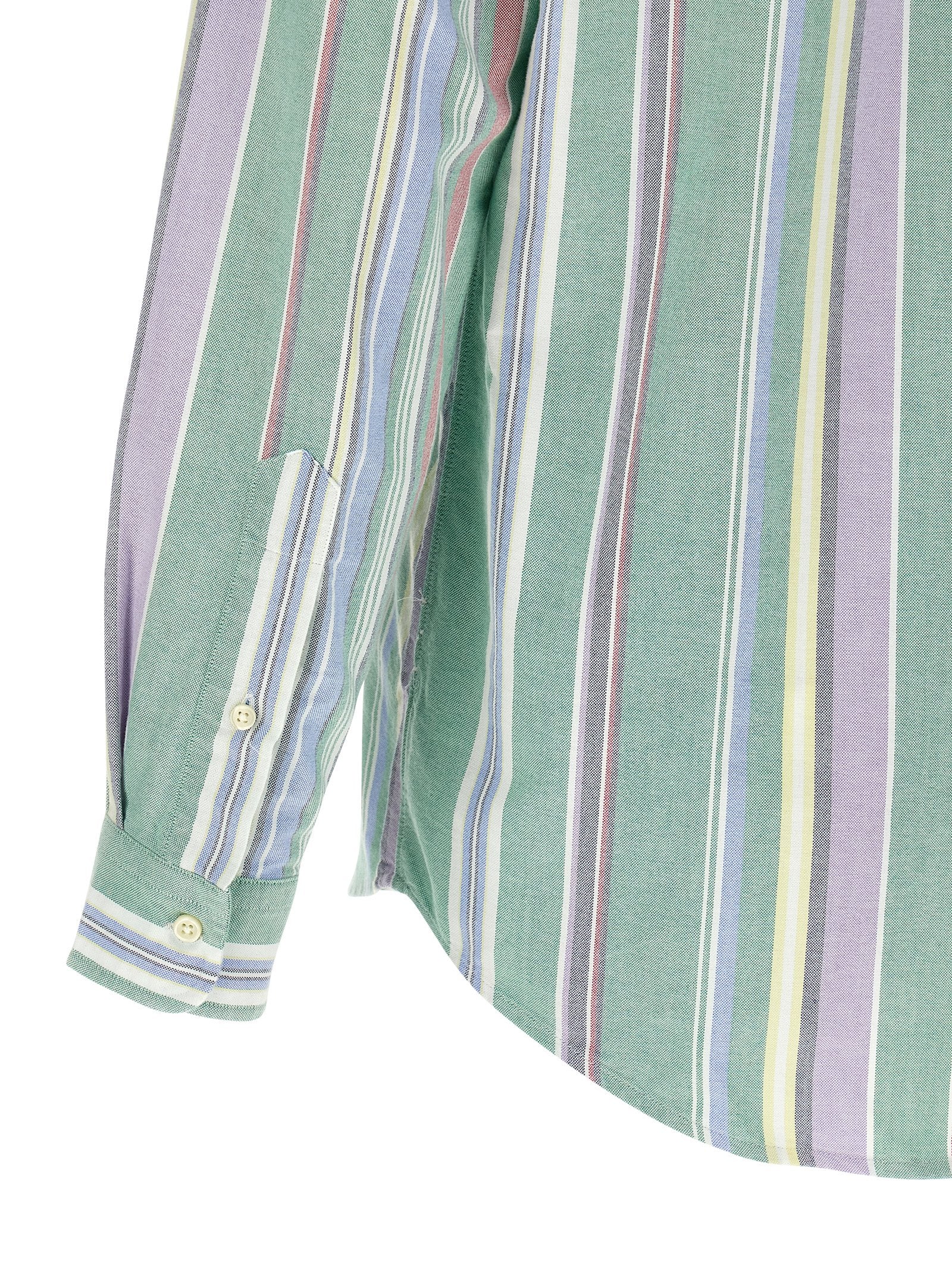 Polo Ralph Lauren Oxford Gestreept Katoenen Overhemd Meerkleurig-thumbmail-4