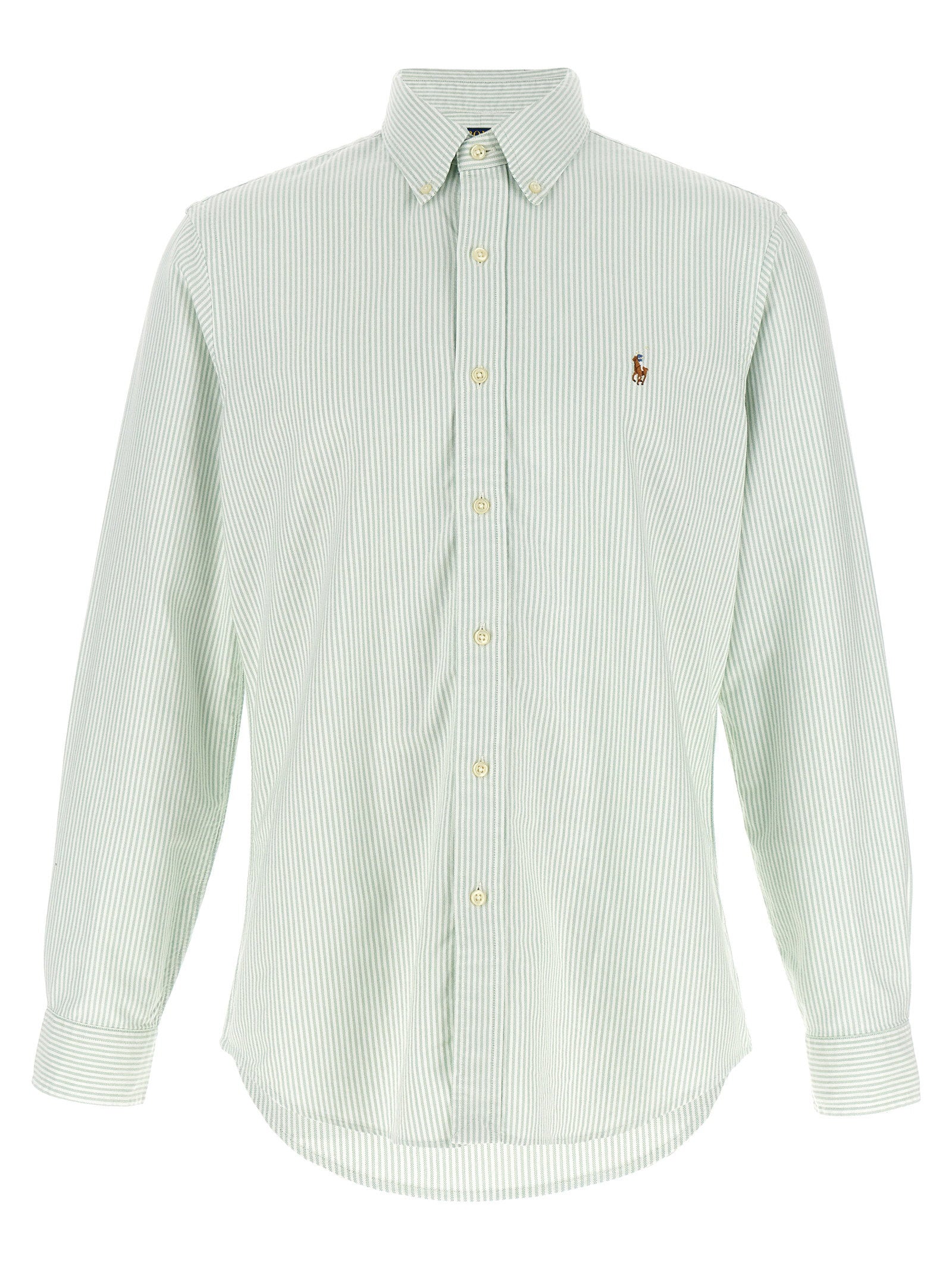 Polo Ralph Lauren Custom Fit Oxford Overhemd Groen