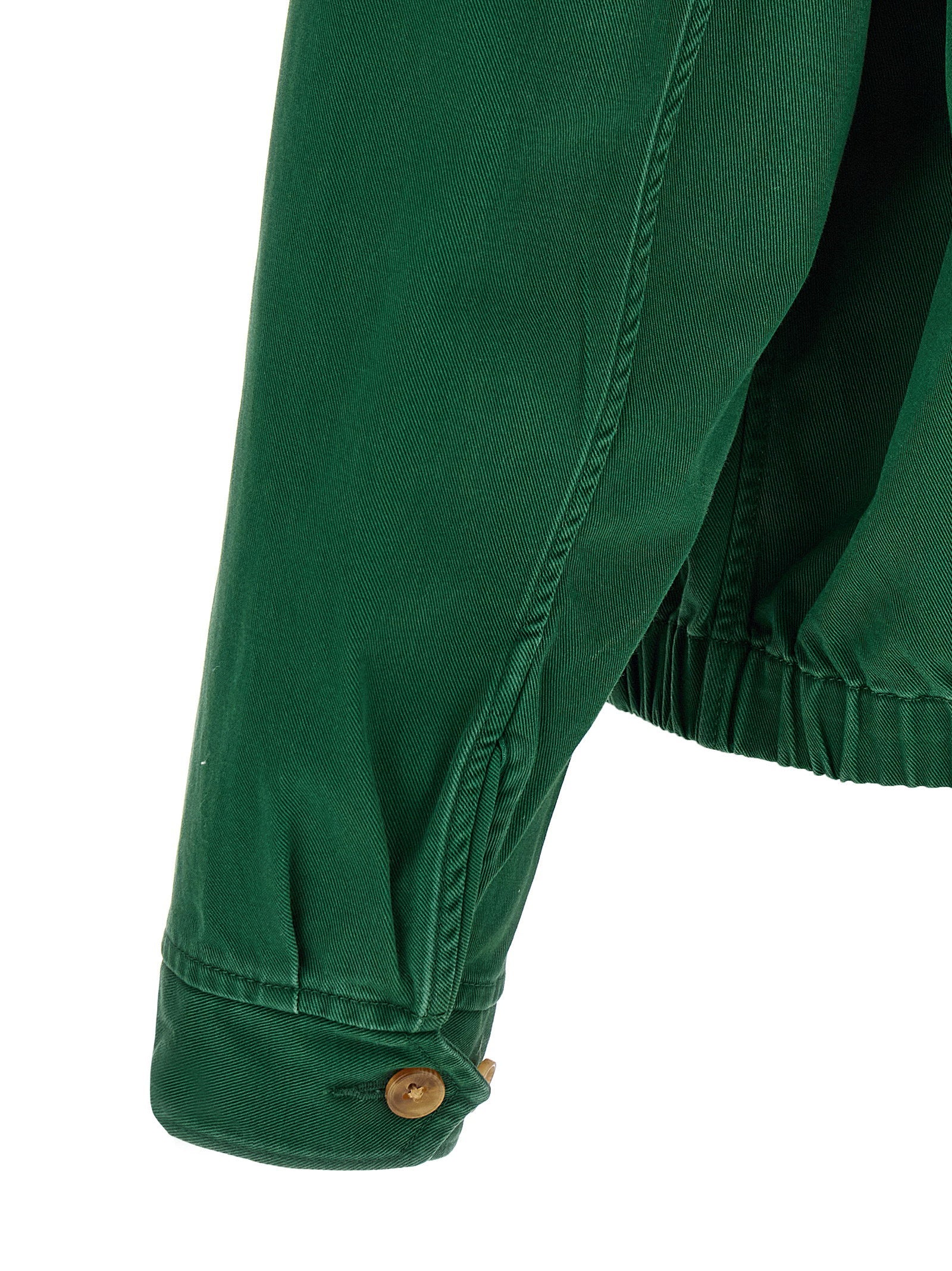 Polo Ralph Lauren Big Bayport jack groen, detail van de verstelbare manchet
