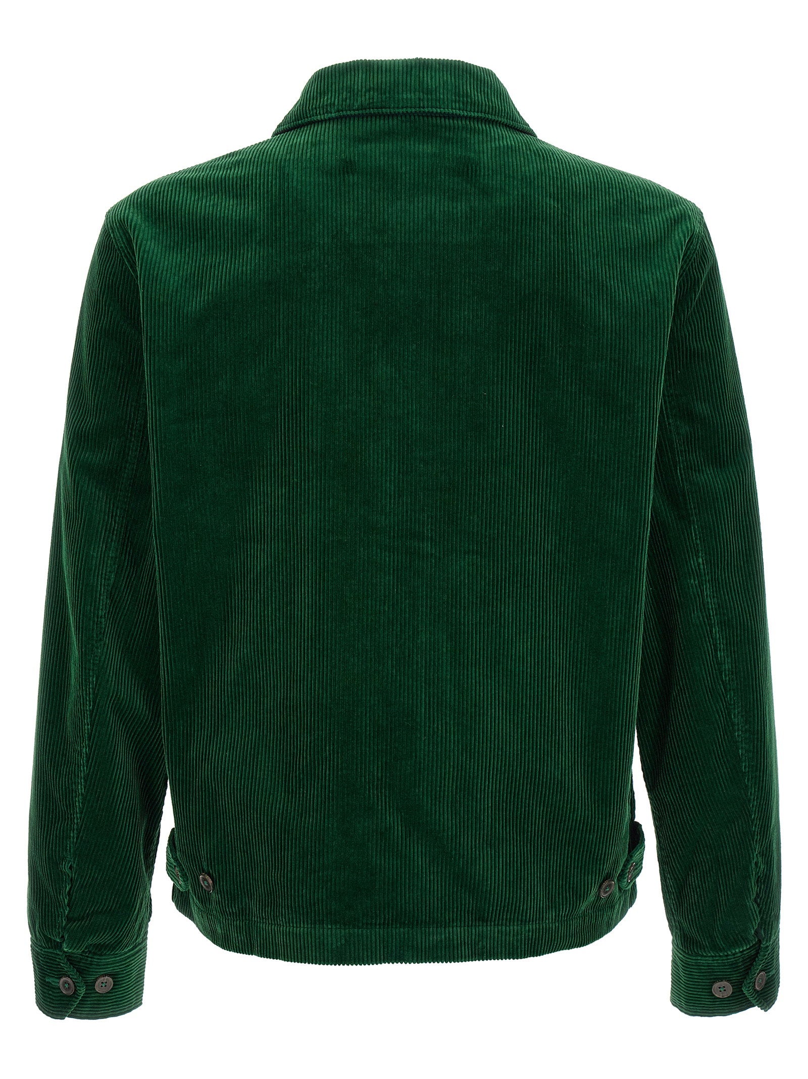 Polo Ralph Lauren Wynton Ribfluwelen Harrington Jack Groen-thumbmail-2