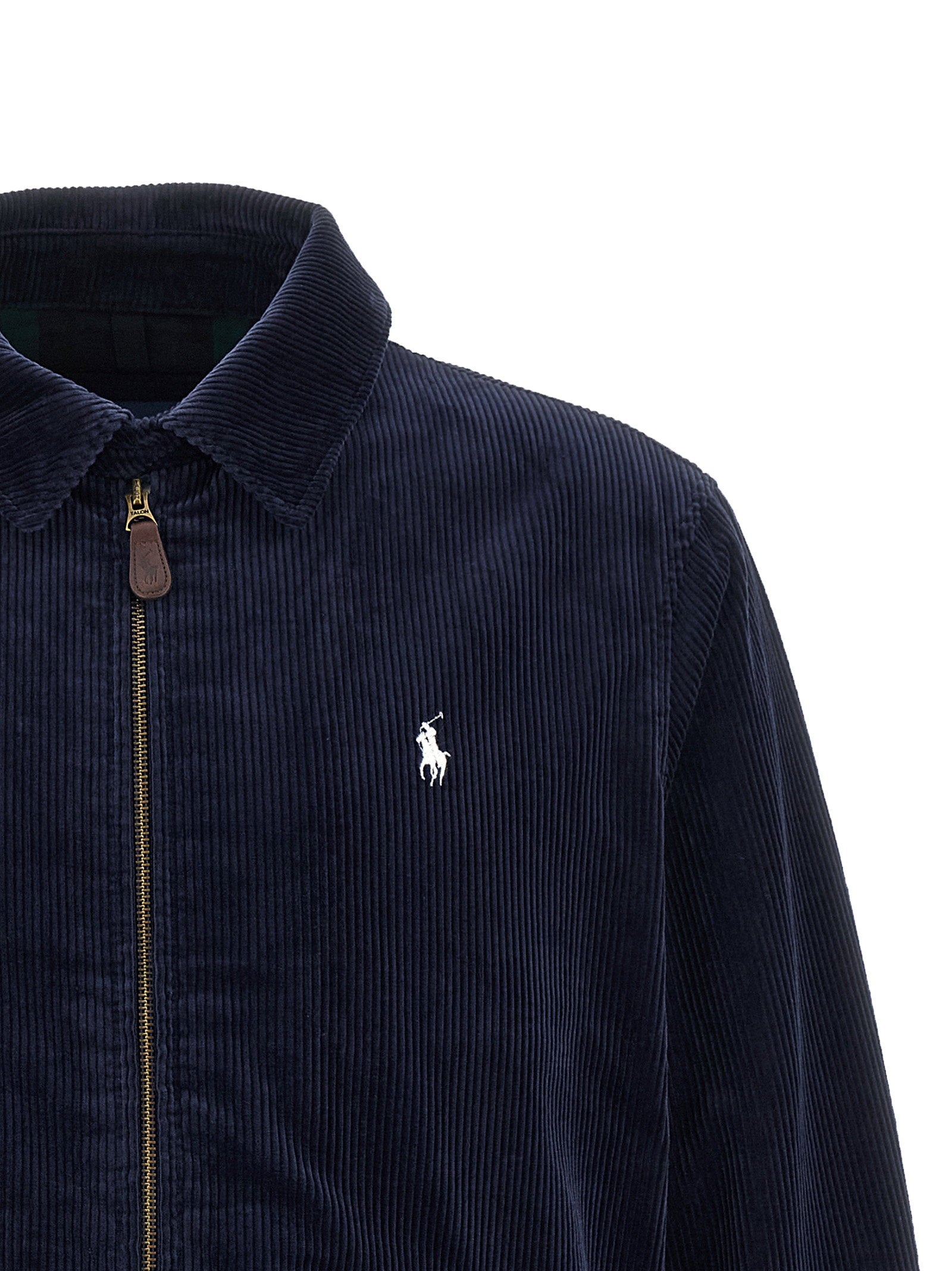 Polo Ralph Lauren Wynton Ribfluwelen Jack Navy Jackets Polo Ralph Lauren