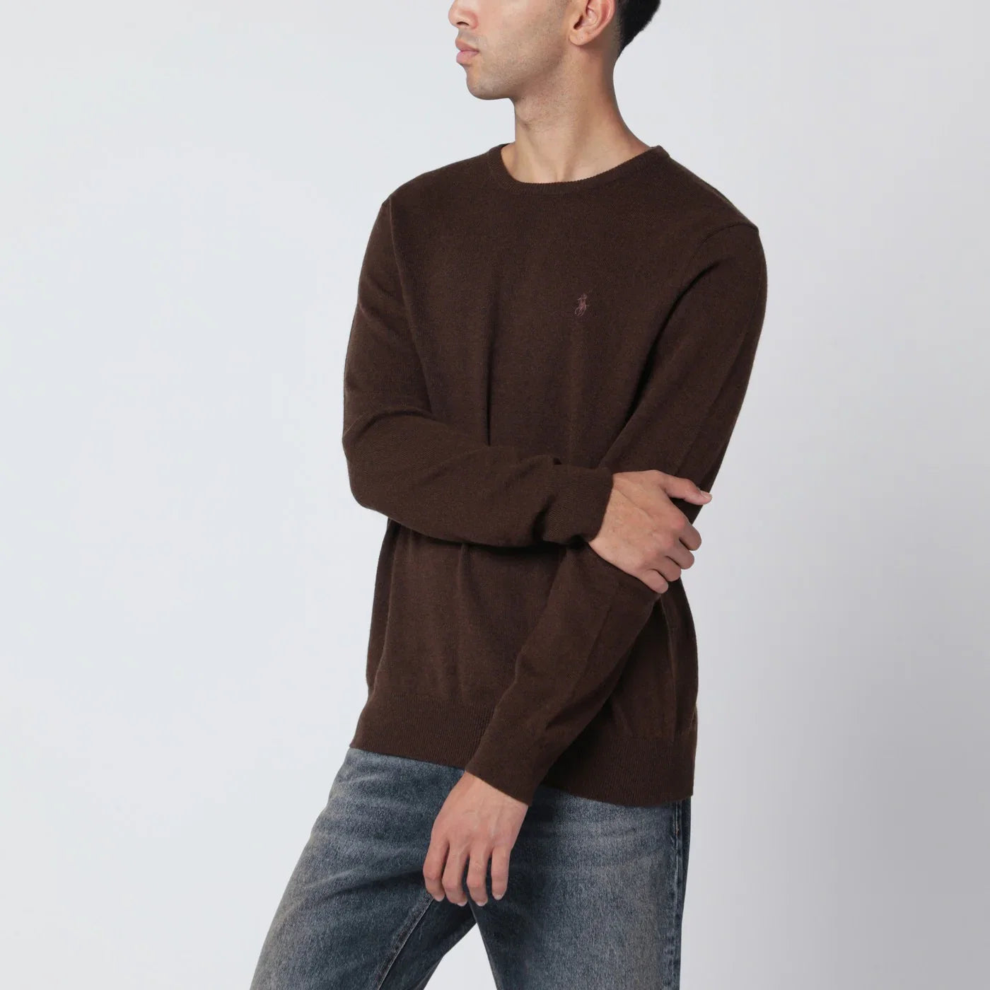 Polo Ralph Lauren Brown wool sweater Knitwear Polo Ralph Lauren