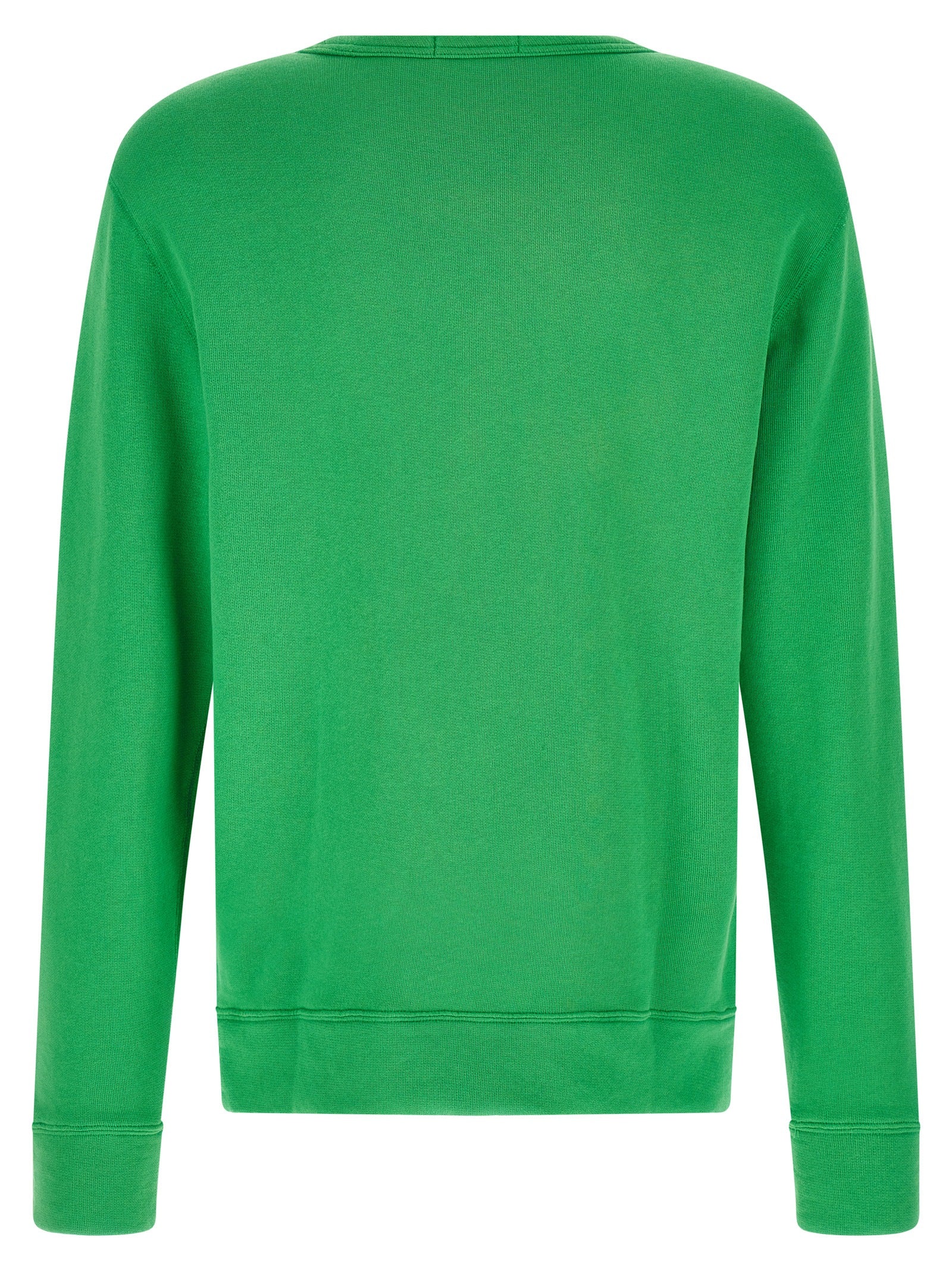 Polo Ralph Lauren Loopback Effect Cotton Green Sweatshirt