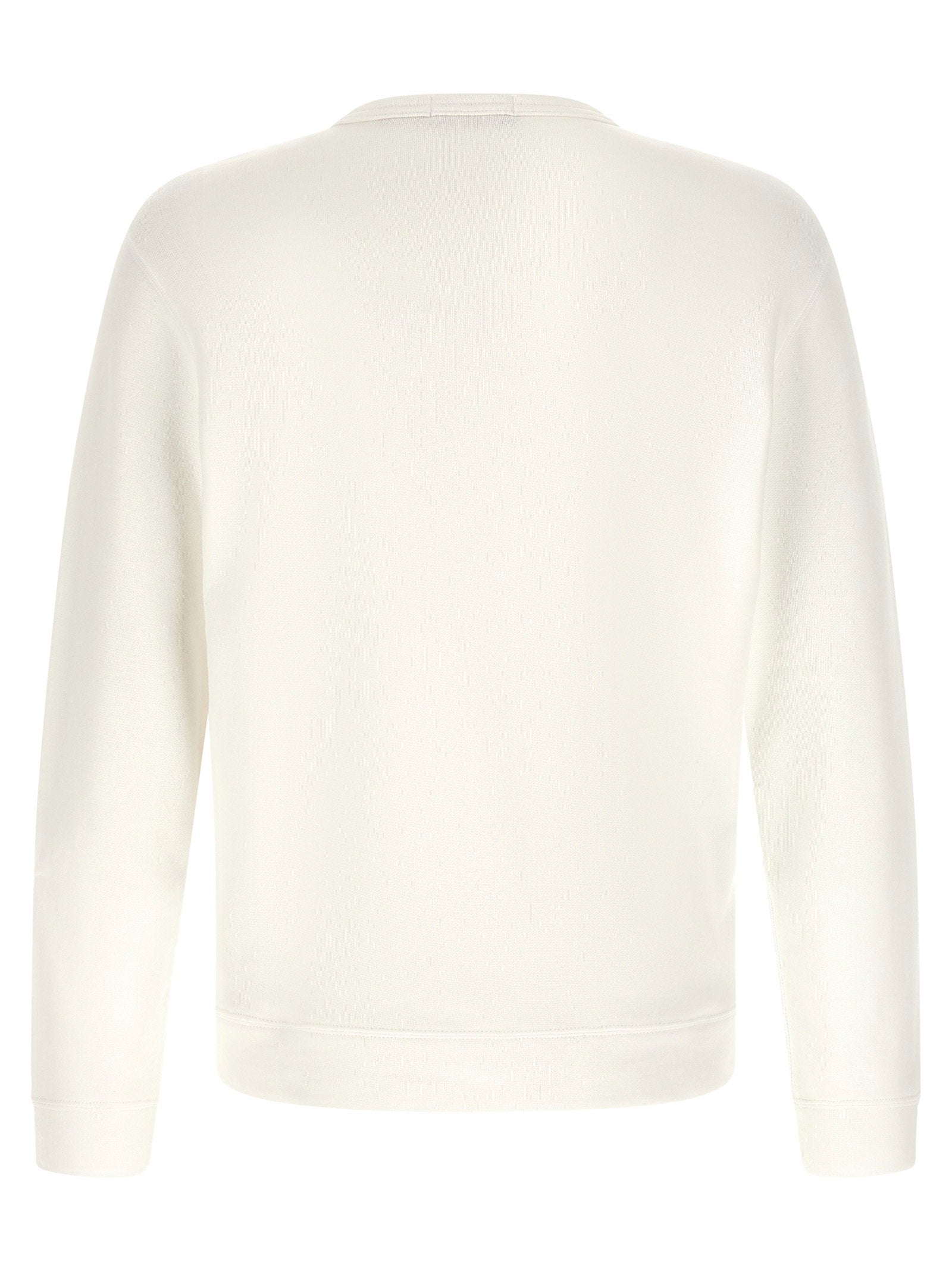Polo Ralph Lauren Loopback Cotton Crewneck Sweatshirt Ecru-thumbmail-2