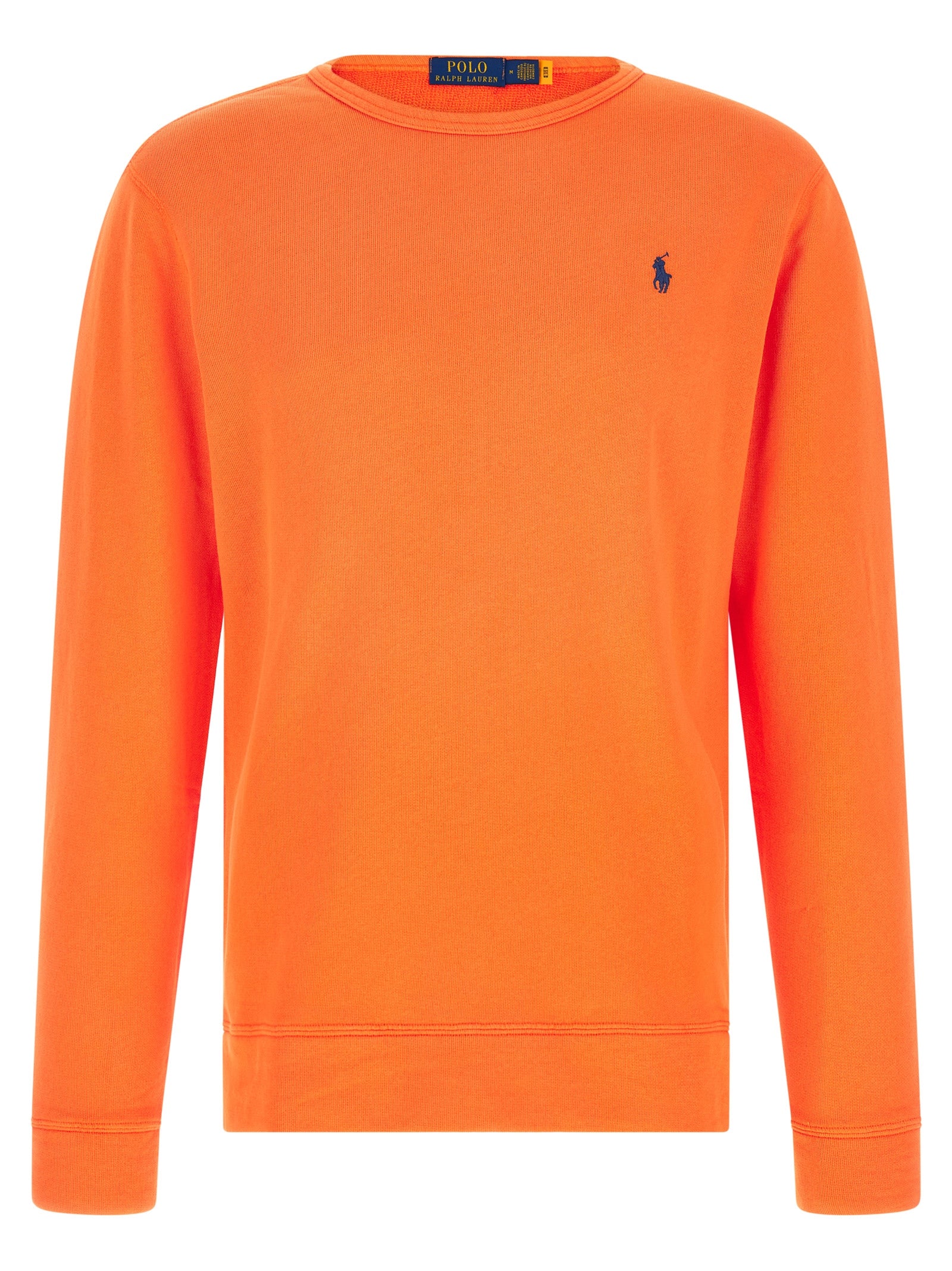 Polo Ralph Lauren Loopback Cotton Sweatshirt Orange