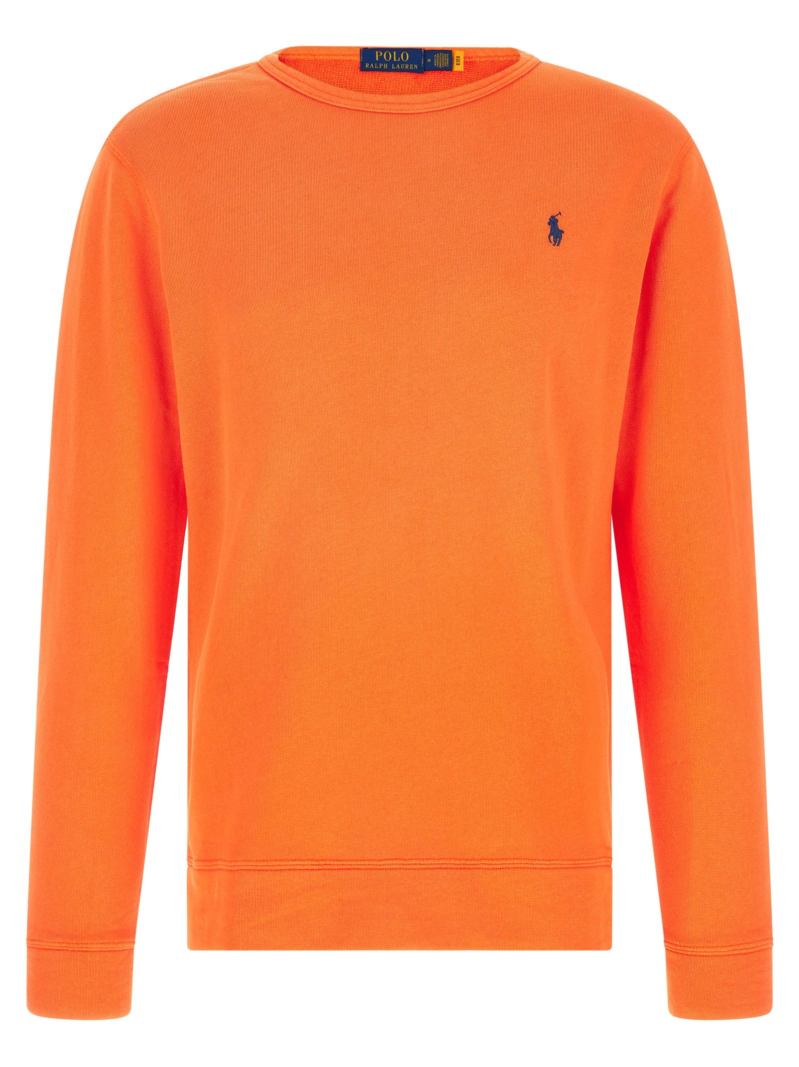 Polo Ralph Lauren Loopback Cotton Sweatshirt Oranje