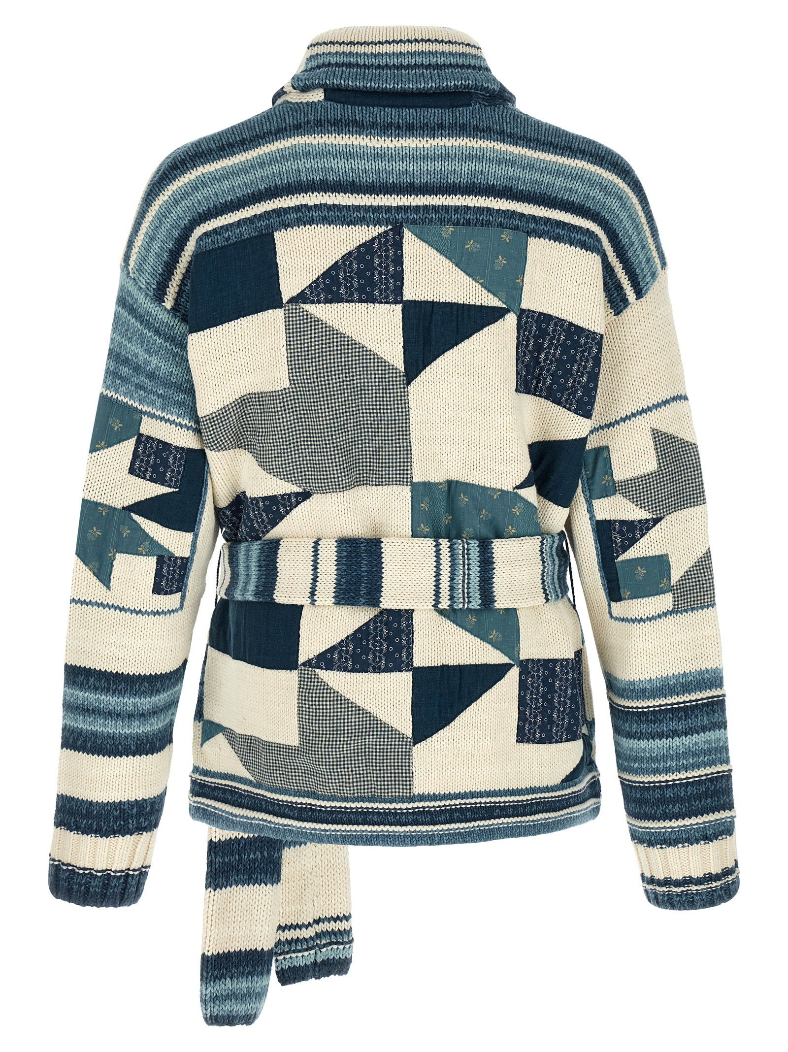 Polo Ralph Lauren Patchwork Cardigan Topwear Polo Ralph Lauren