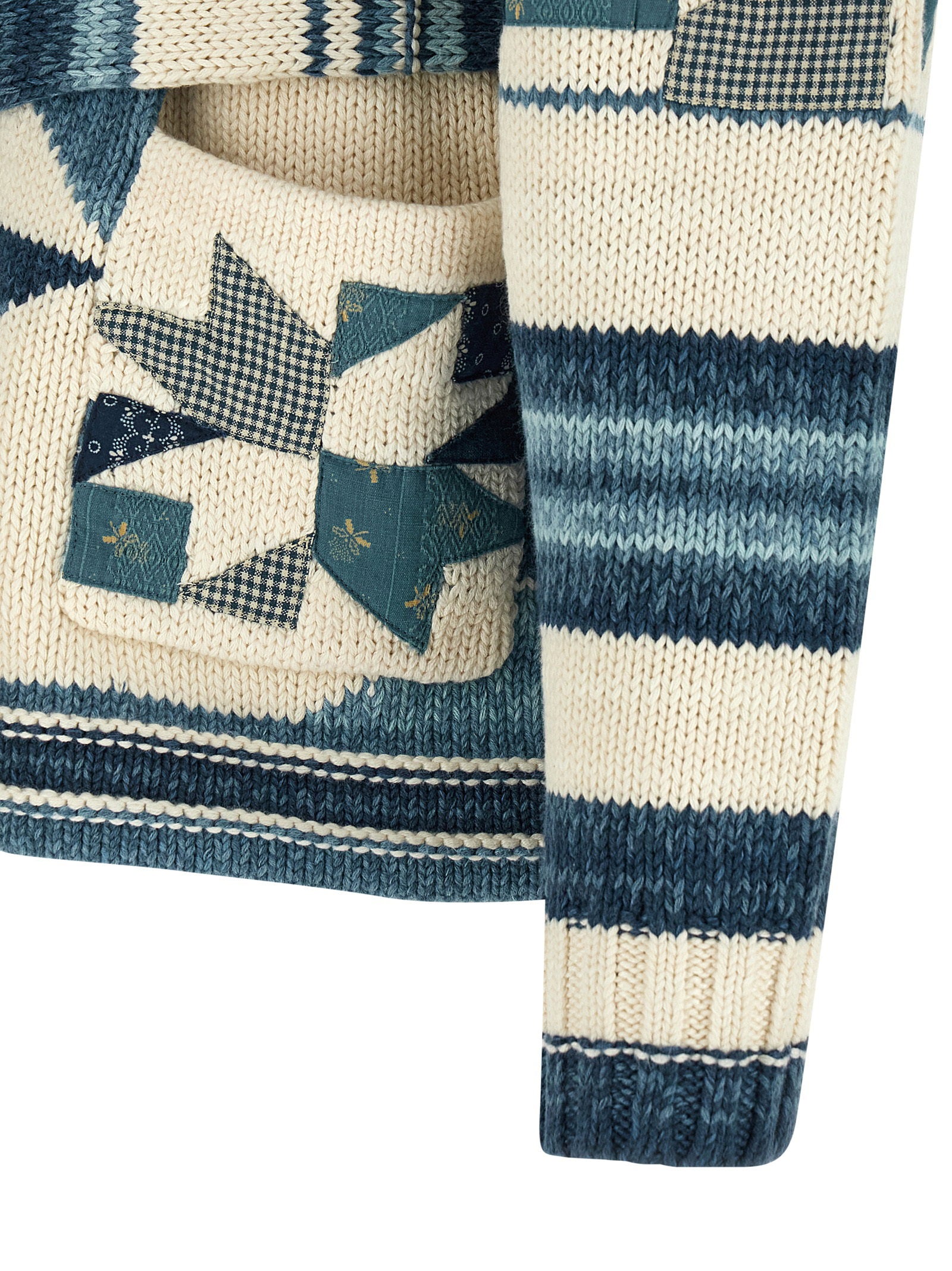 Polo Ralph Lauren Patchwork Cardigan Topwear Polo Ralph Lauren