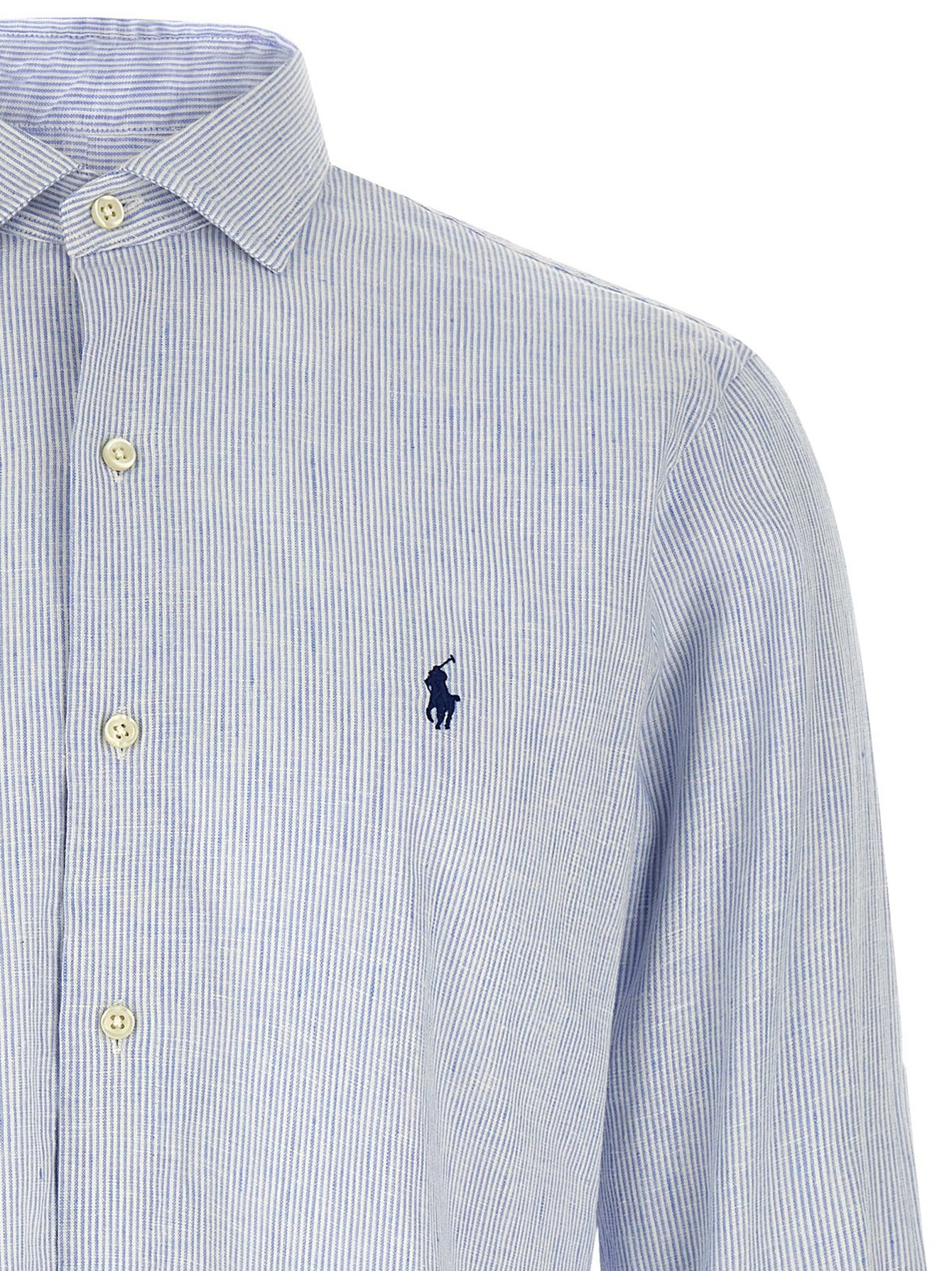 Polo Ralph Lauren Linen Cotton Shirt Shirts Polo Ralph Lauren